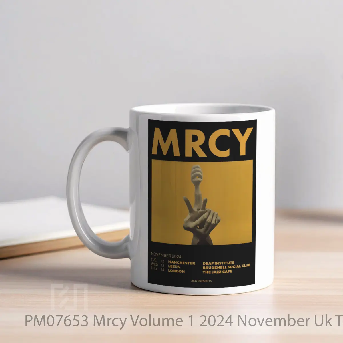 Mug Mrcy Volume 1 2024 November Uk Tour MPM07653 - All-side / Desain