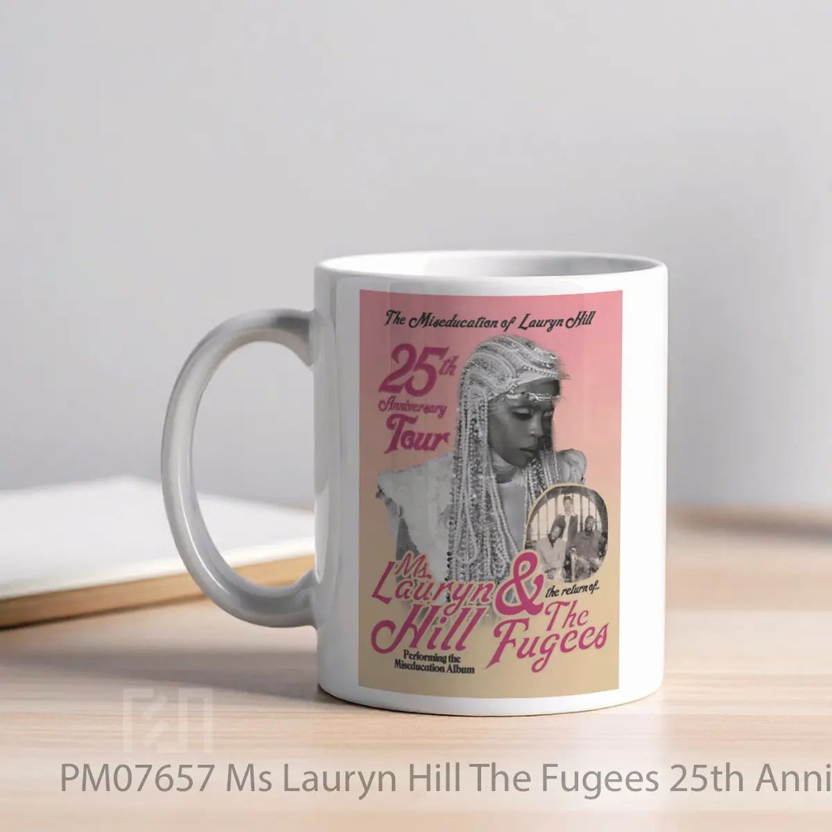 Mug Ms Lauryn Hill The Fugees 25th Anniversary Tour MPM07657 - All-side / Desain