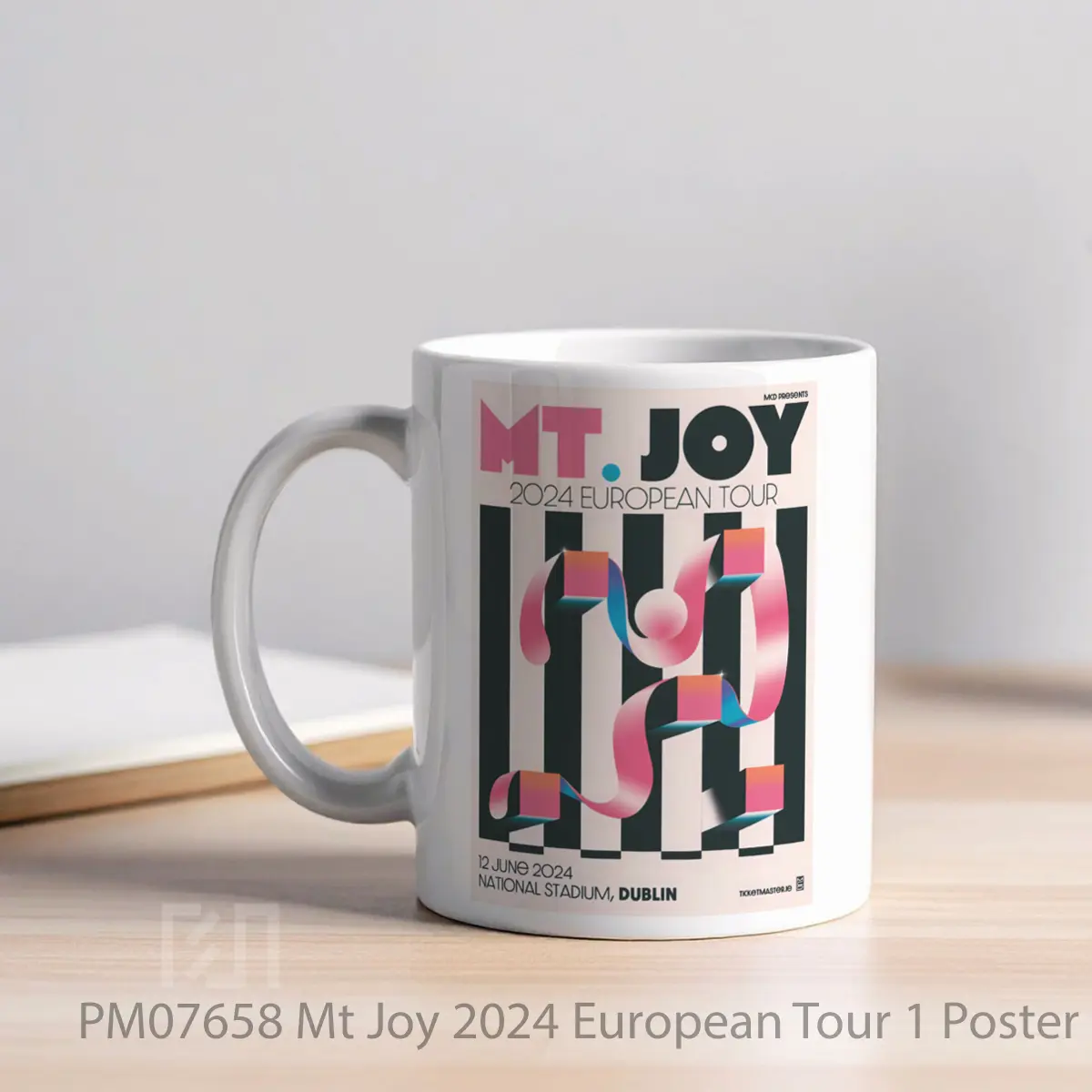 Mug Mt Joy 2024 European Tour 1 MPM07658 - All-side / Desain