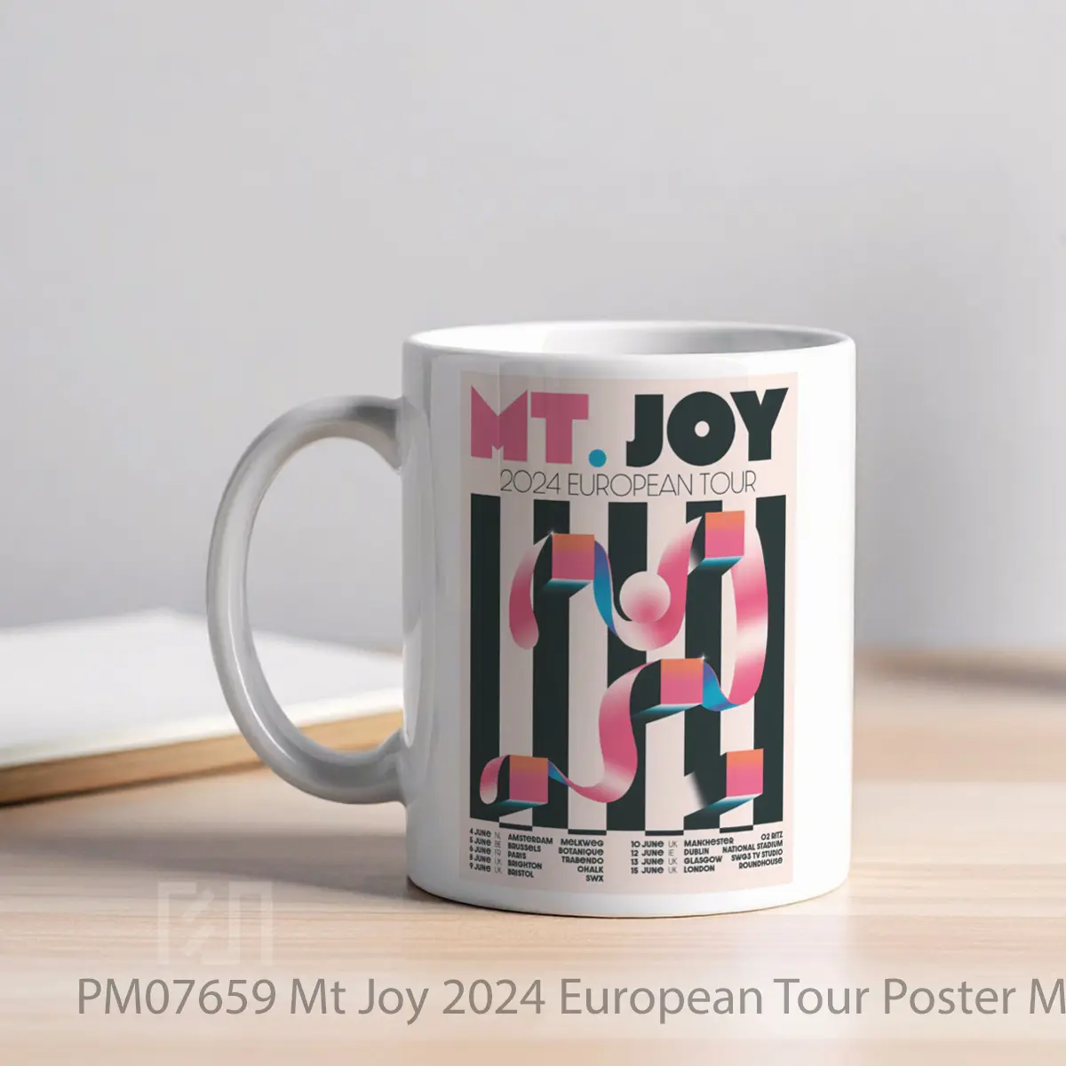 Mug Mt Joy 2024 European Tour MPM07659 - All-side / Desain