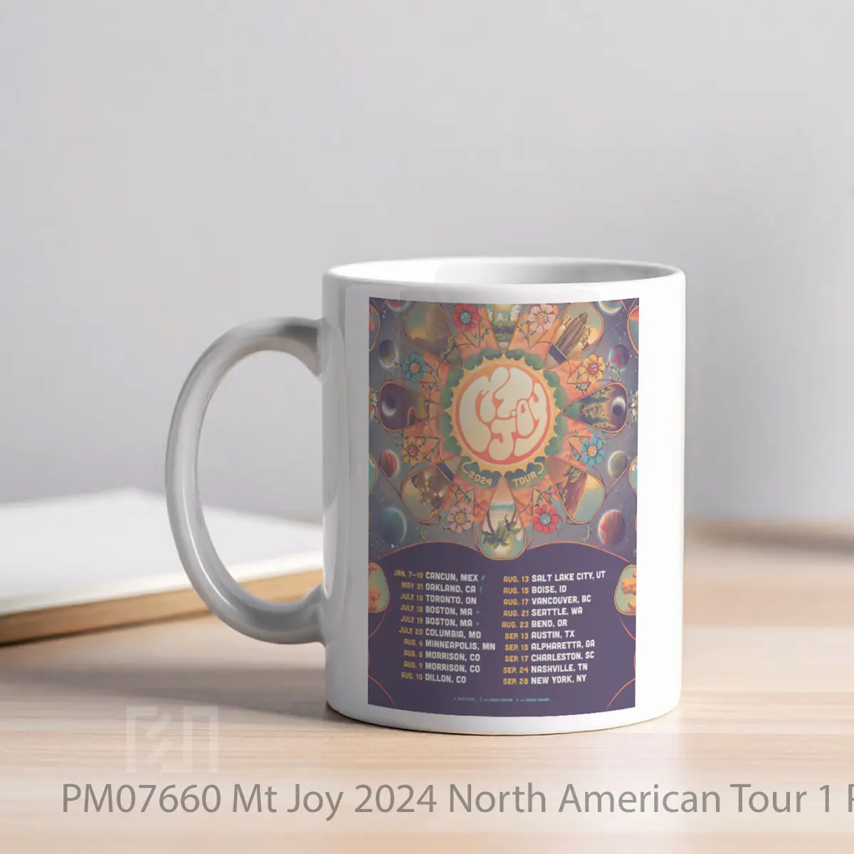 Mug Mt Joy 2024 North American Tour 1 MPM07660 - All-side / Desain