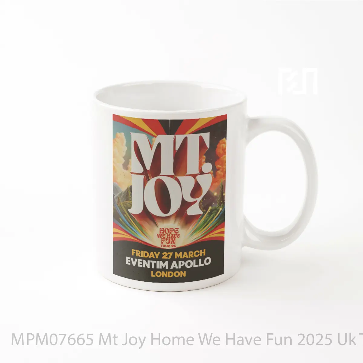 Mug Mt Joy Home We Have Fun 2025 Uk Tour MPM07665
