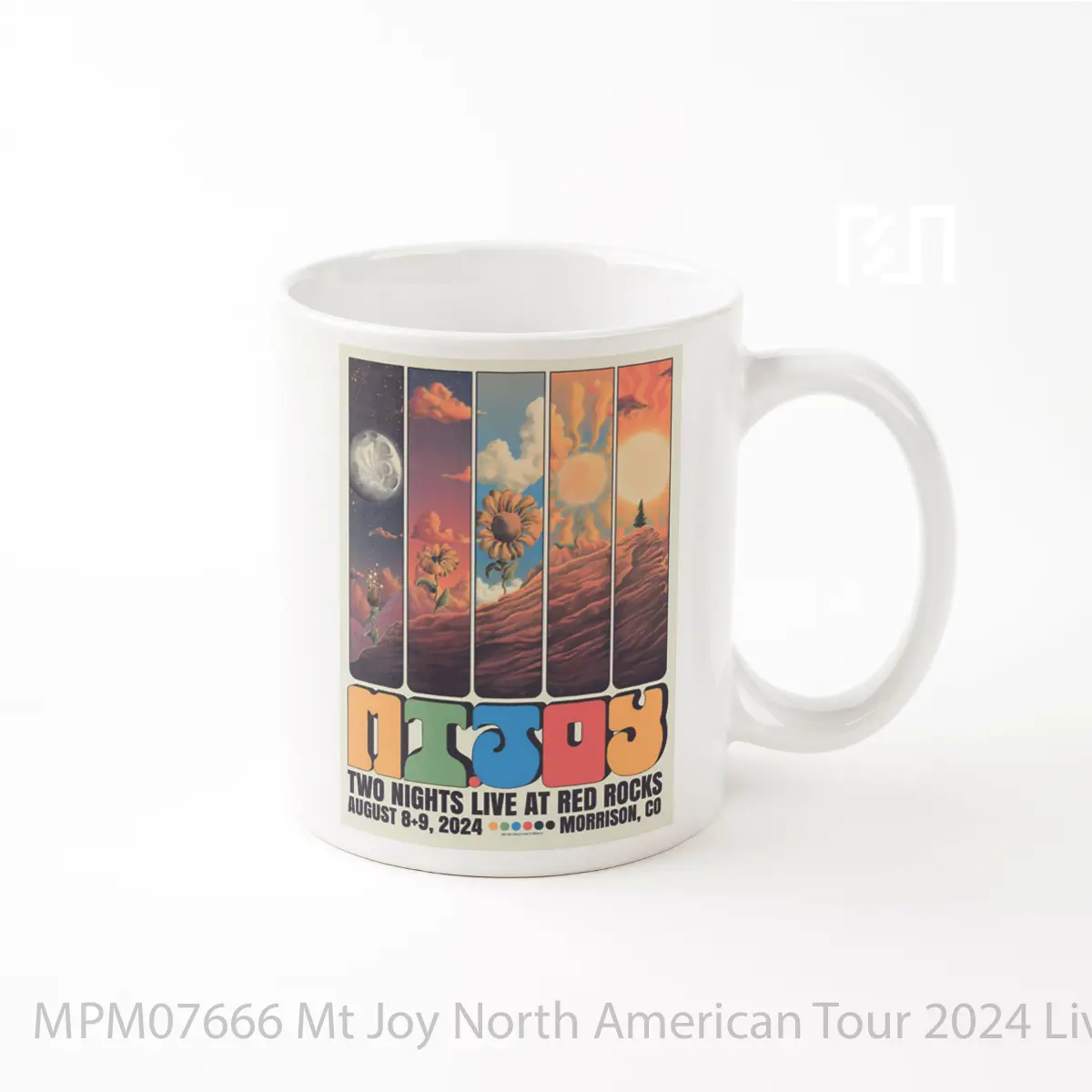 Mug Mt Joy North American Tour 2024 Live At Red Rocks MPM07666