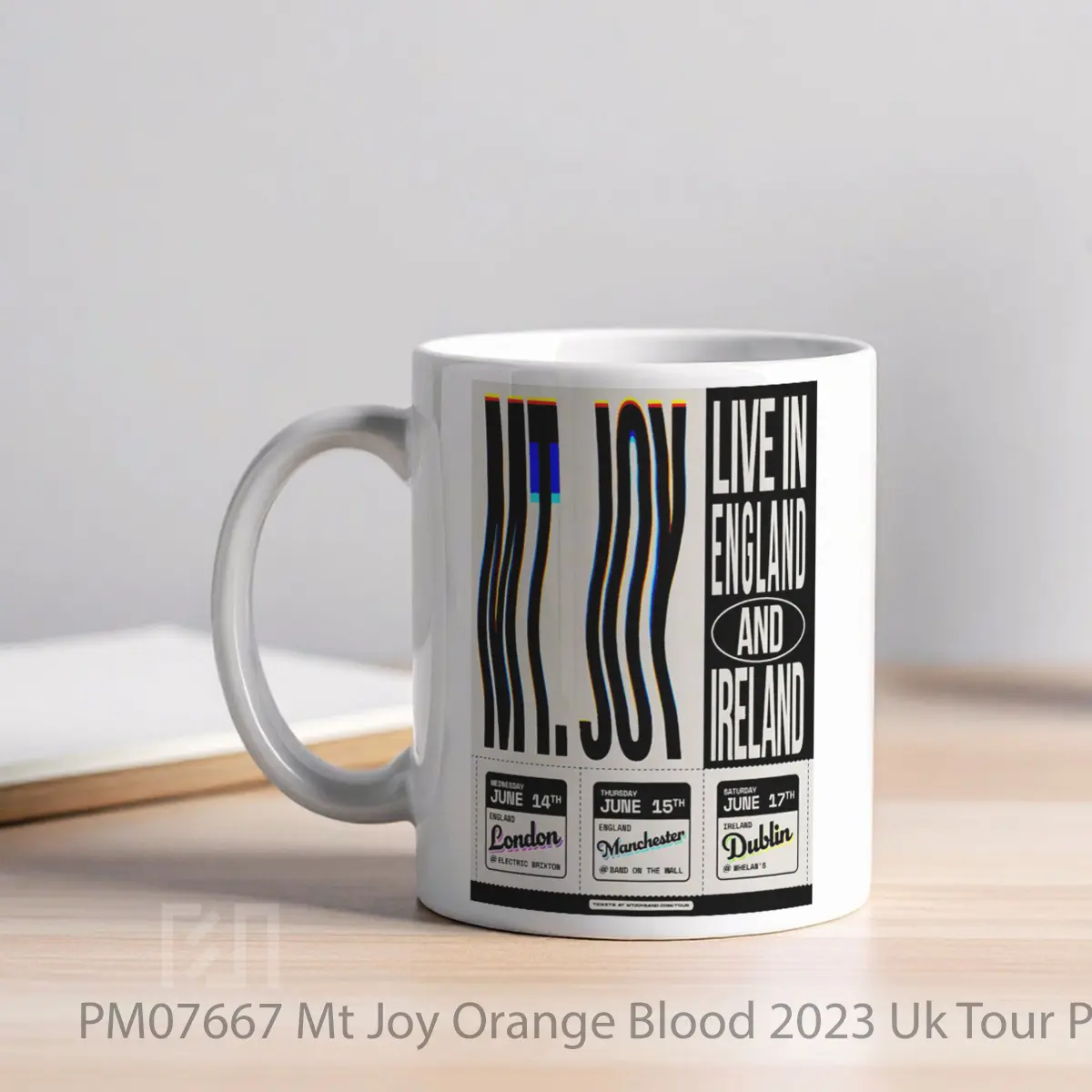 Mug Mt Joy Orange Blood 2023 Uk Tour MPM07667 - All-side / Desain