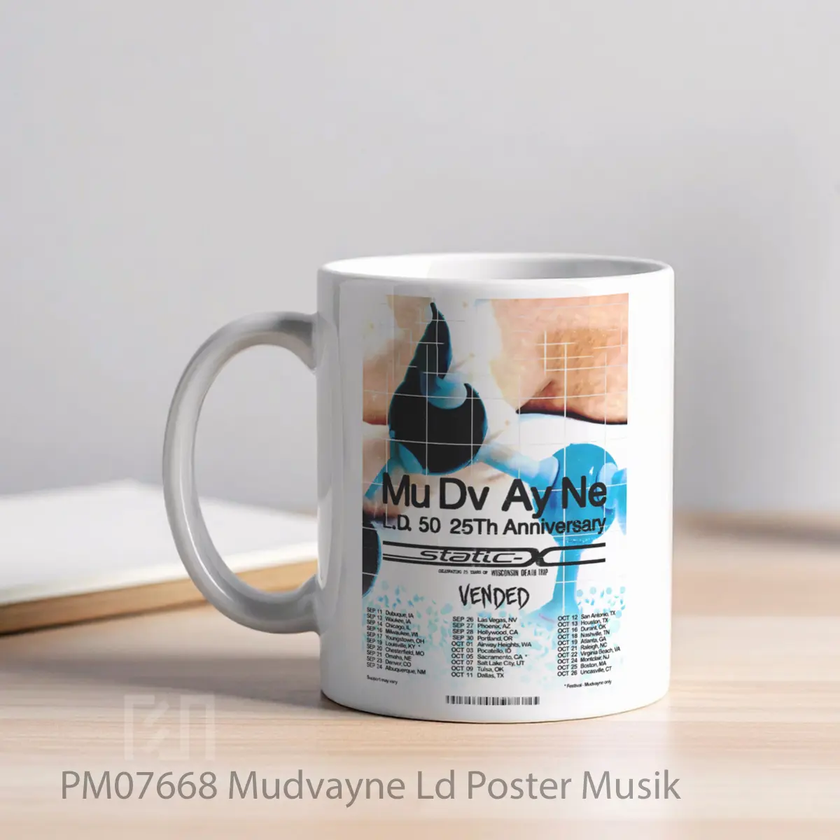 Mug Mudvayne Ld MPM07668 - All-side / Desain