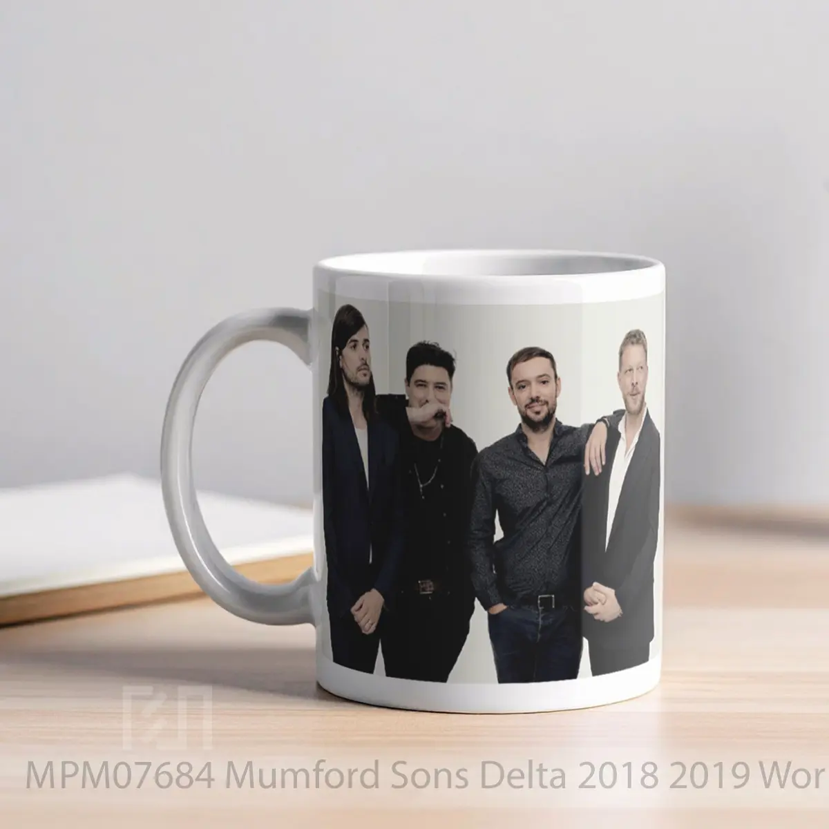 Mug Mumford Sons Delta 2018 2019 World Uk Tour Poste 8 MPM07684 - All-side / Desain