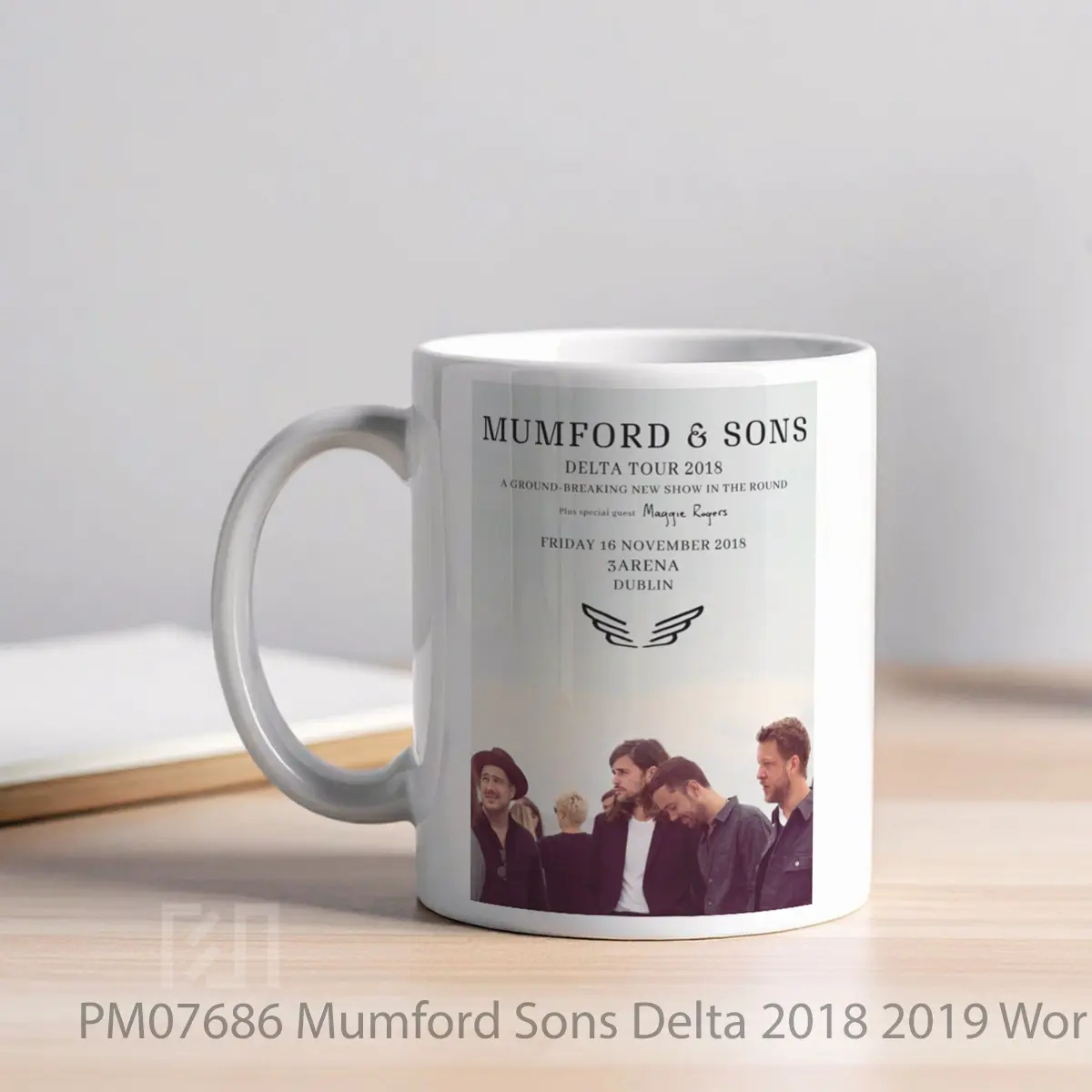 Mug Mumford Sons Delta 2018 2019 World Uk Tour Poste MPM07686 - All-side / Desain