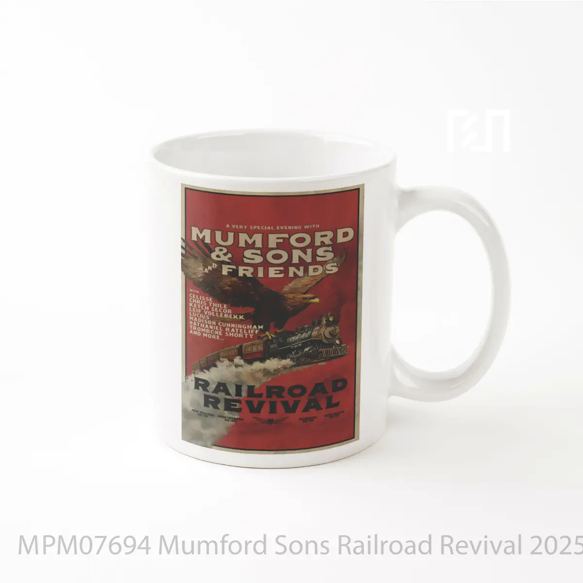 Mug Mumford Sons Railroad Revival 2025 North America MPM07694