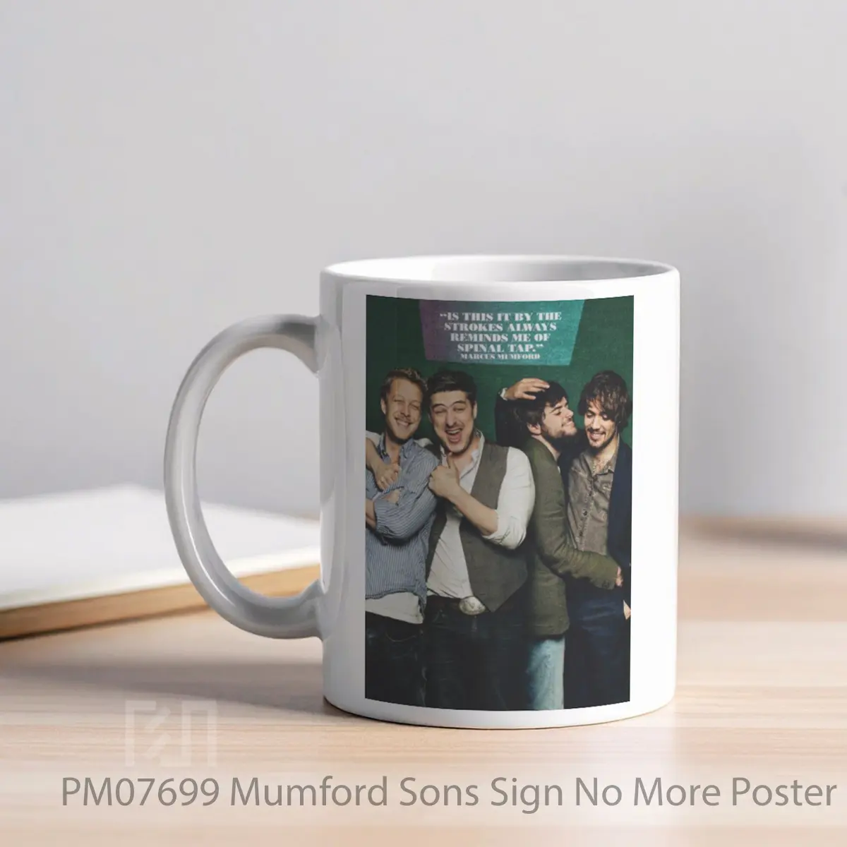 Mug Mumford Sons Sign No More MPM07699 - All-side / Desain