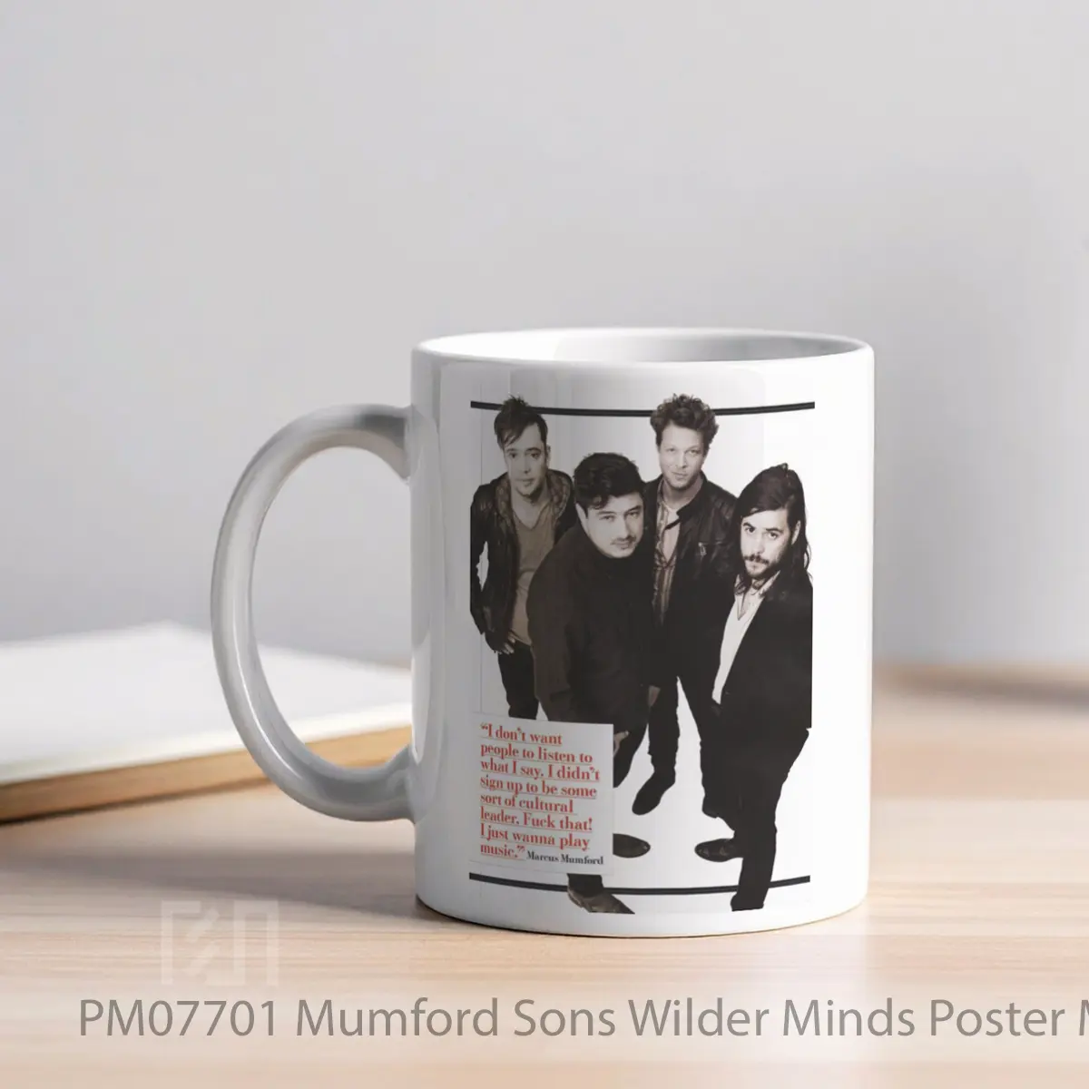 Mug Mumford Sons Wilder Minds MPM07701 - All-side / Desain