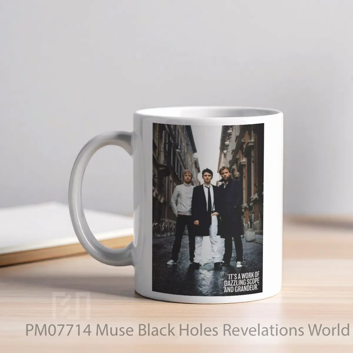 Mug Muse Black Holes Revelations World Tour 2006 Print MPM07714 - All-side / Desain