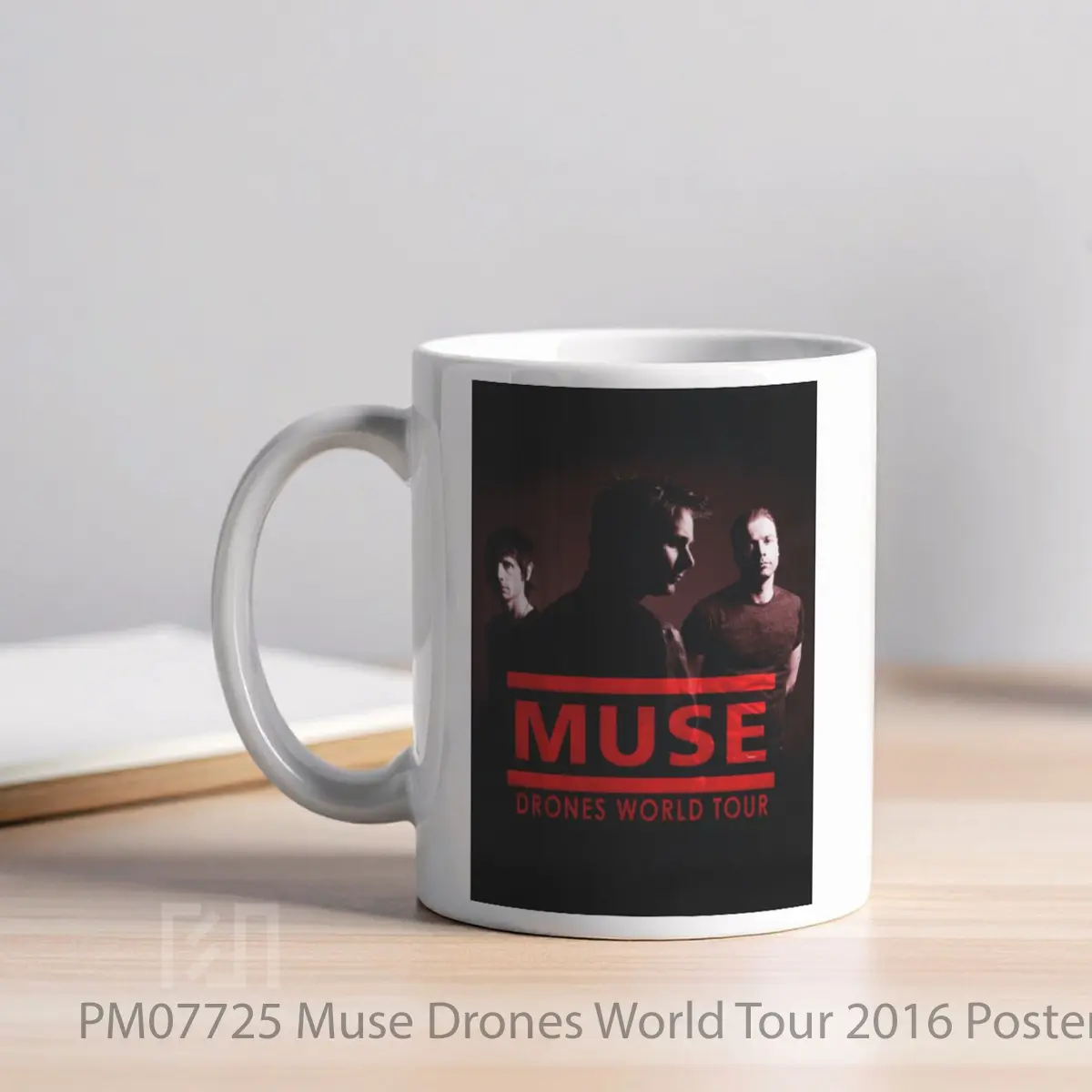 Mug Muse Drones World Tour 2016 MPM07725 - All-side / Desain