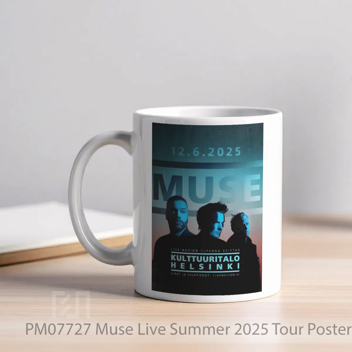 Mug Muse Live Summer 2025 Tour MPM07727 - All-side / Desain