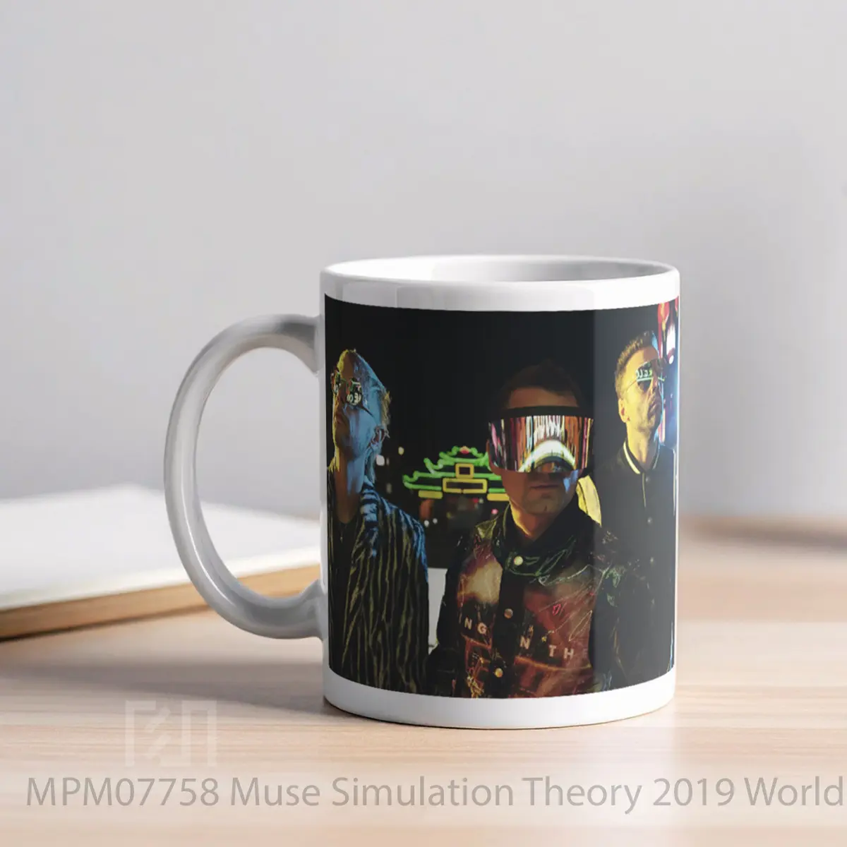 Mug Muse Simulation Theory 2019 World Tour MPM07758 - All-side / Desain