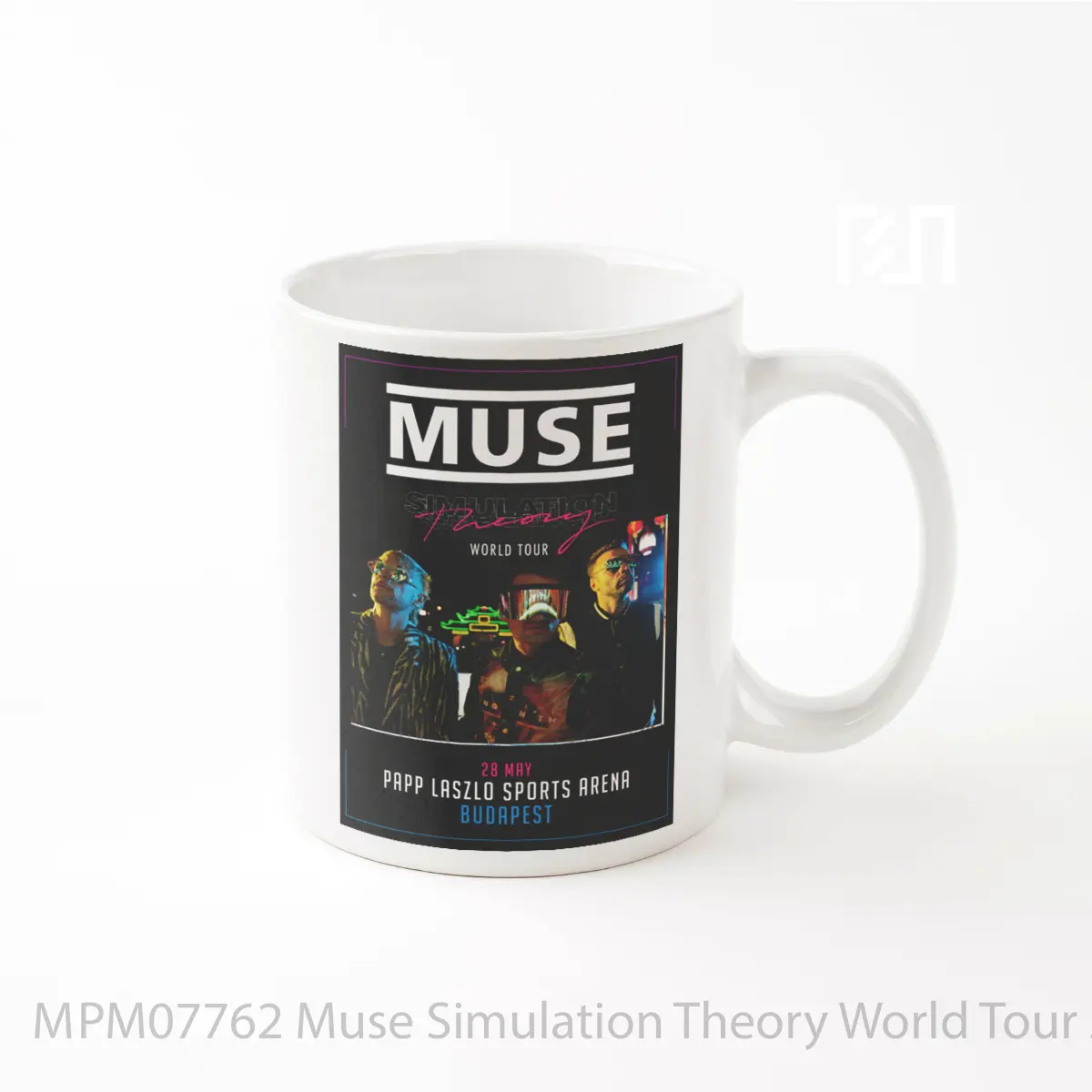 Mug Muse Simulation Theory World Tour 2019 Us Canada Uk Budapest Papp L Szl Sportar Na MPM07762