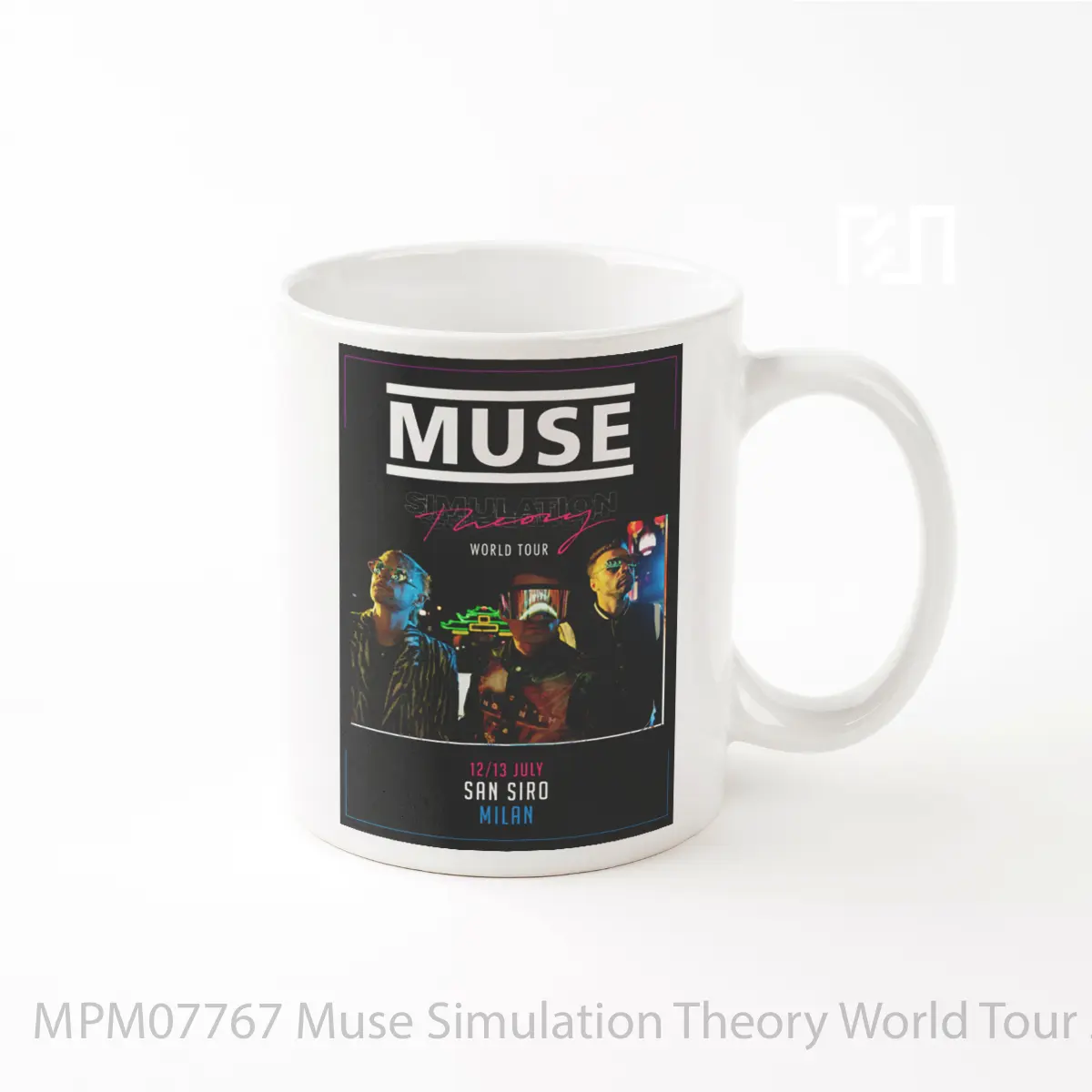 Mug Muse Simulation Theory World Tour 2019 Us Canada Uk Milan San Siro Stadium MPM07767