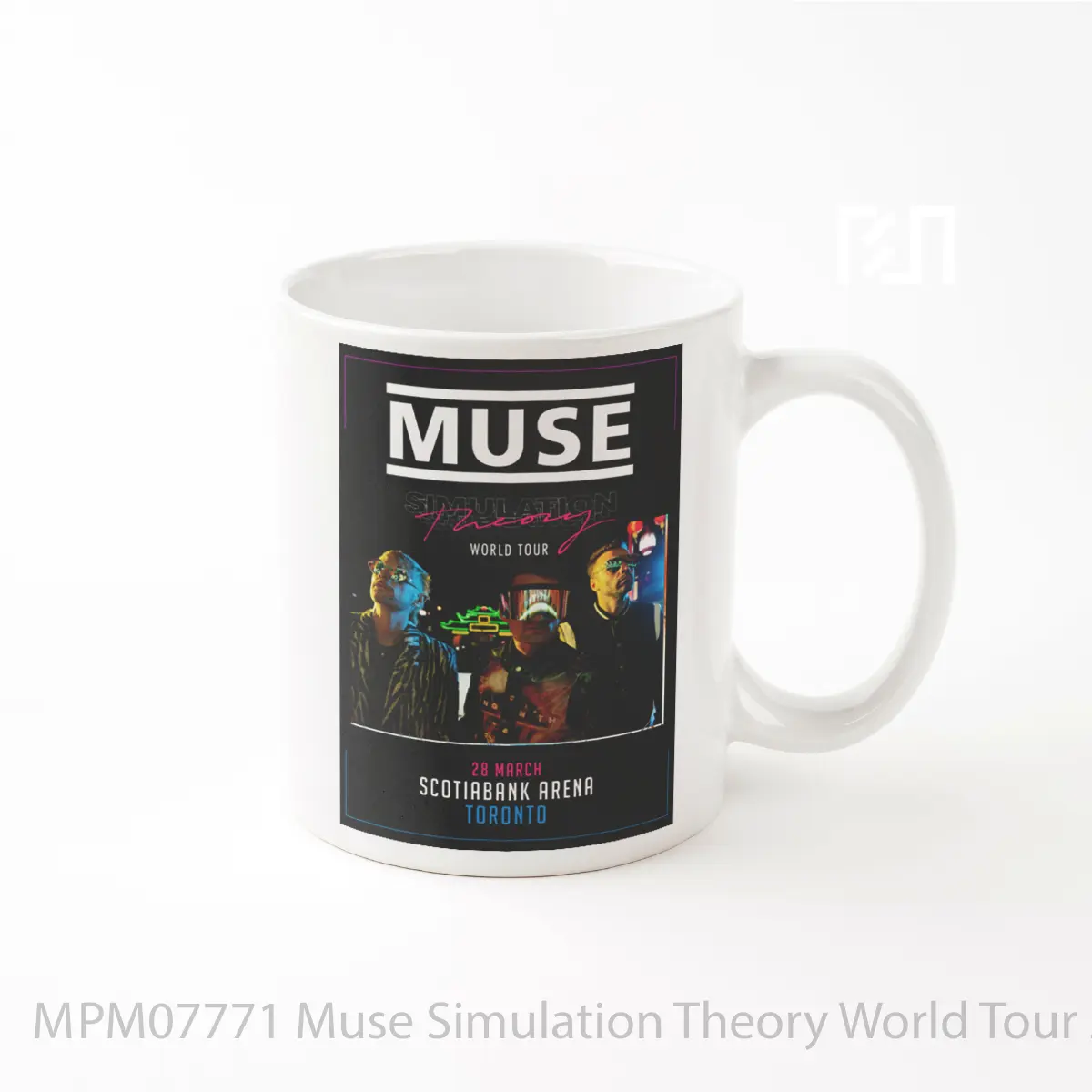 Mug Muse Simulation Theory World Tour 2019 Us Canada Uk Toronto Scotiabank Arena MPM07771