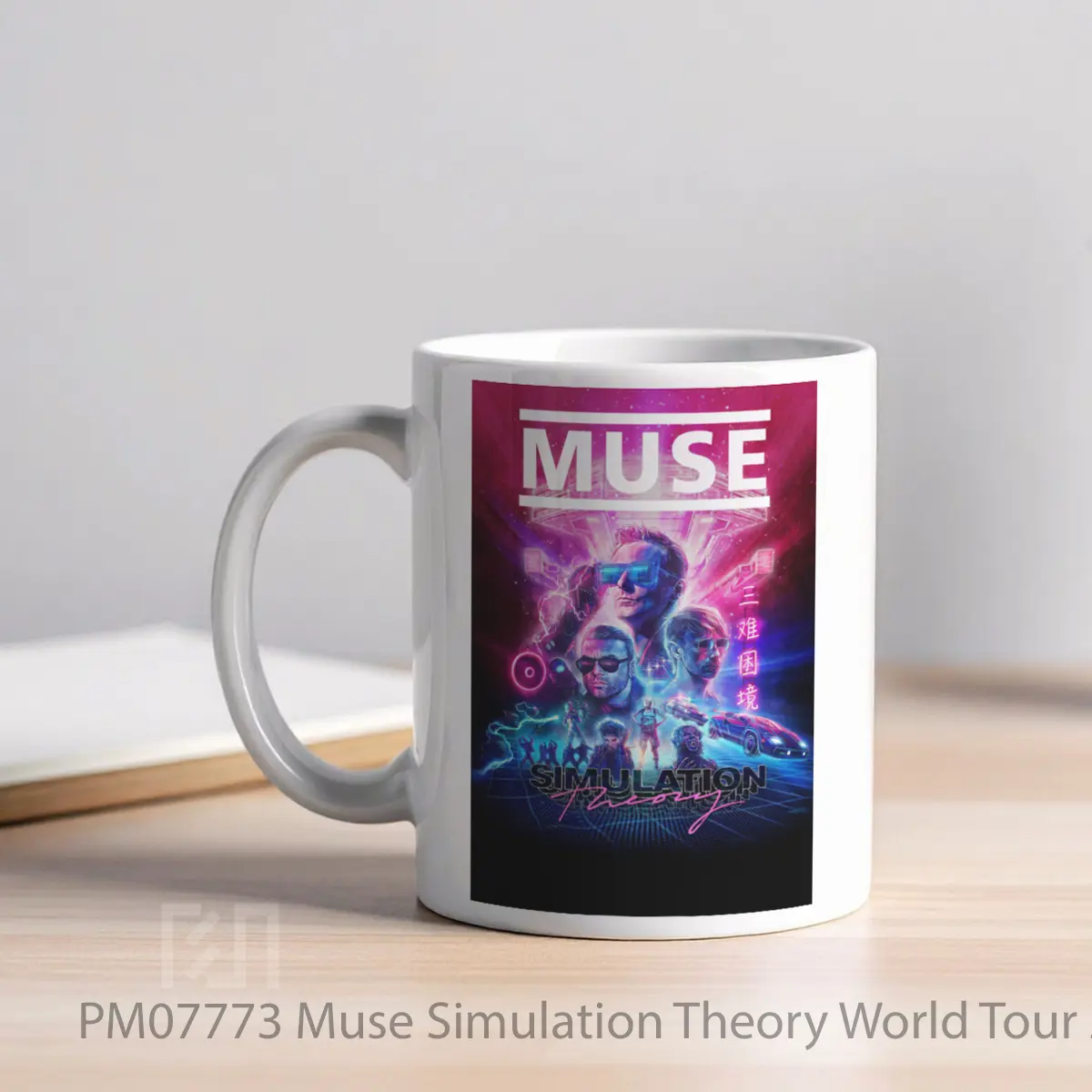 Mug Muse Simulation Theory World Tour 2019 Us Canada MPM07773 - All-side / Desain