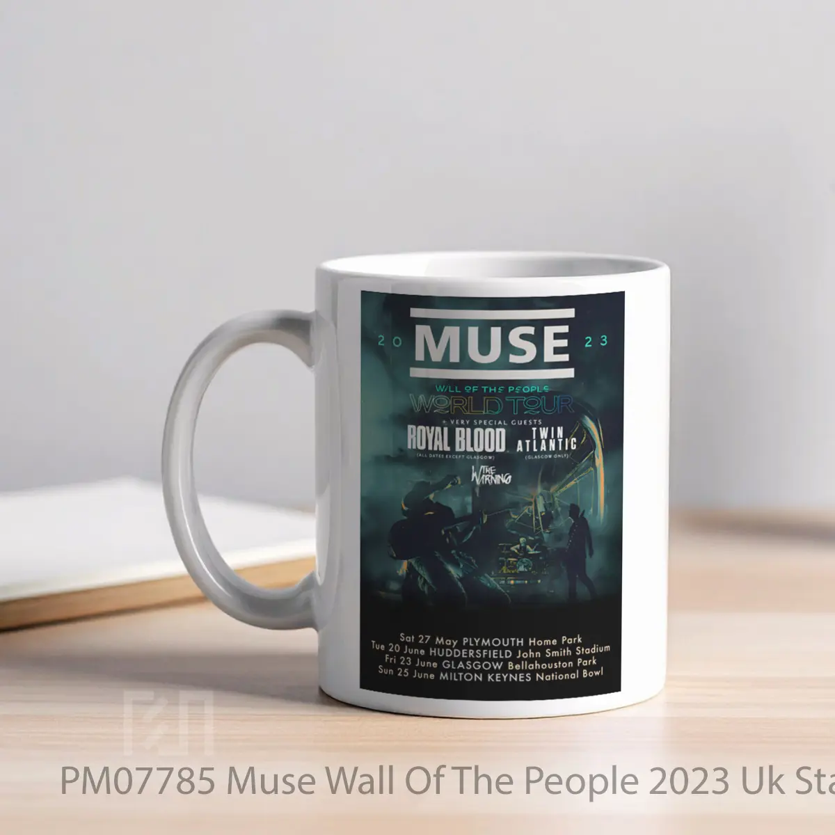 Mug Muse Wall Of The People 2023 Uk Stadium Tour MPM07785 - All-side / Desain