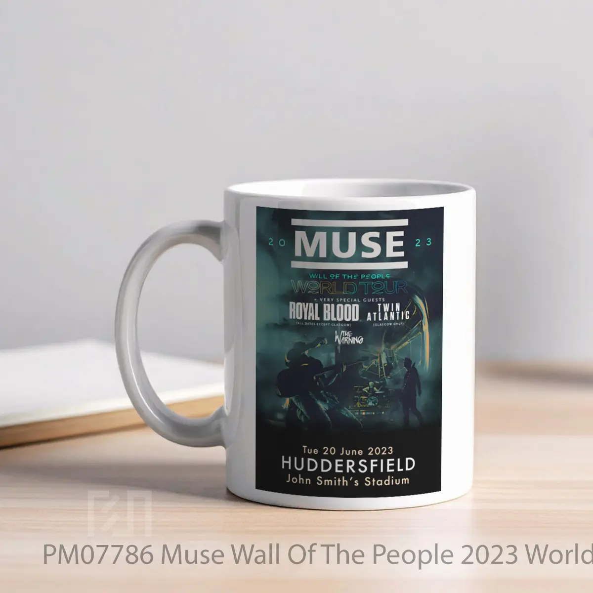 Mug Muse Wall Of The People 2023 World Tour MPM07786 - All-side / Desain