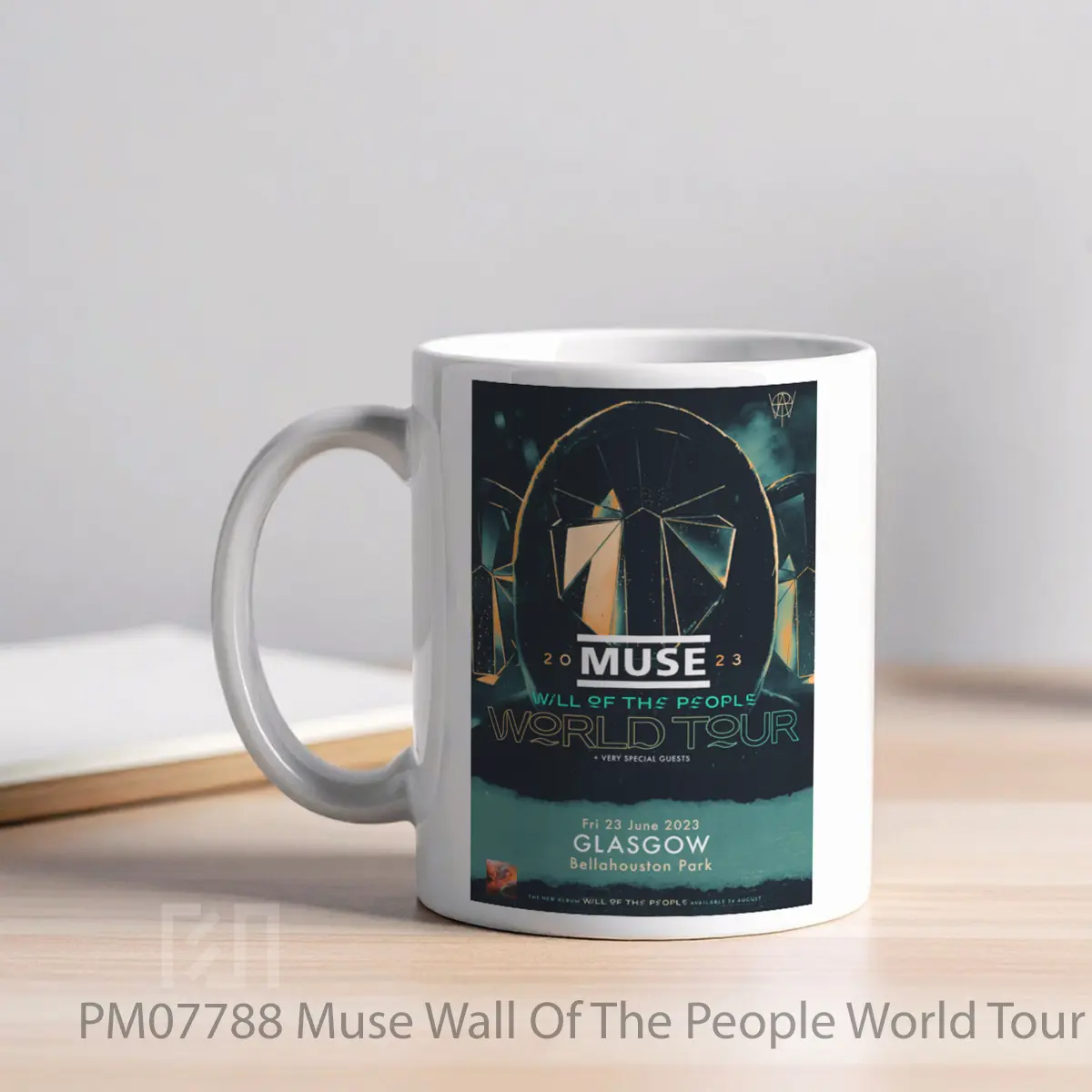 Mug Muse Wall Of The People World Tour 2023 Glasgow MPM07788 - All-side / Desain