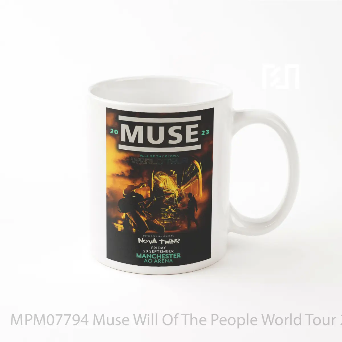 Mug Muse Will Of The People World Tour 2023 Manchester MPM07794