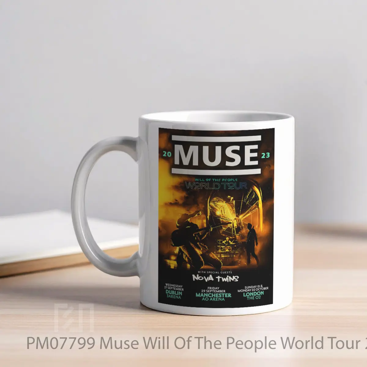 Mug Muse Will Of The People World Tour 2023 MPM07799 - All-side / Desain