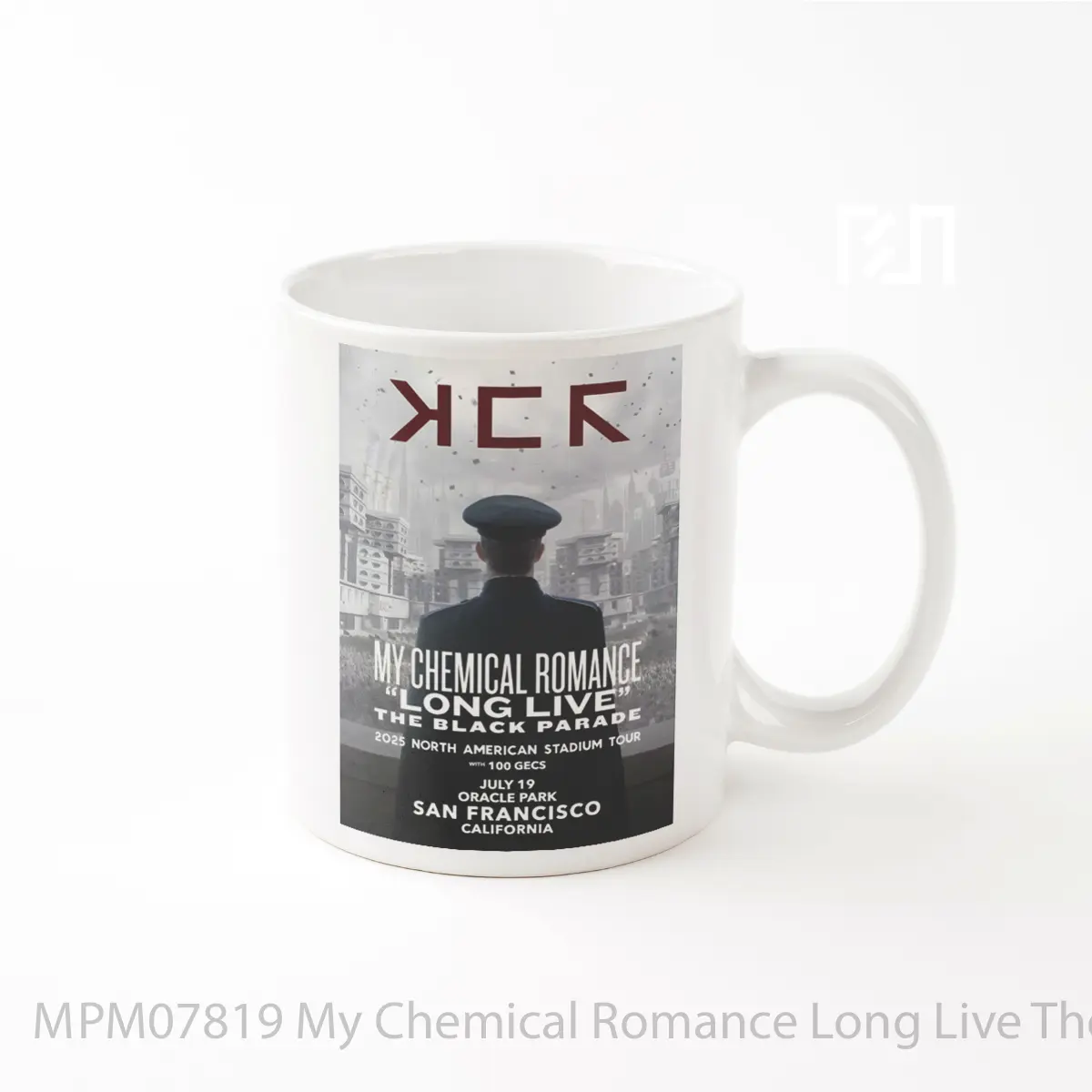 Mug My Chemical Romance Long Live The Black Parade Tour 2025 San Francisco Oracle Park MPM07819