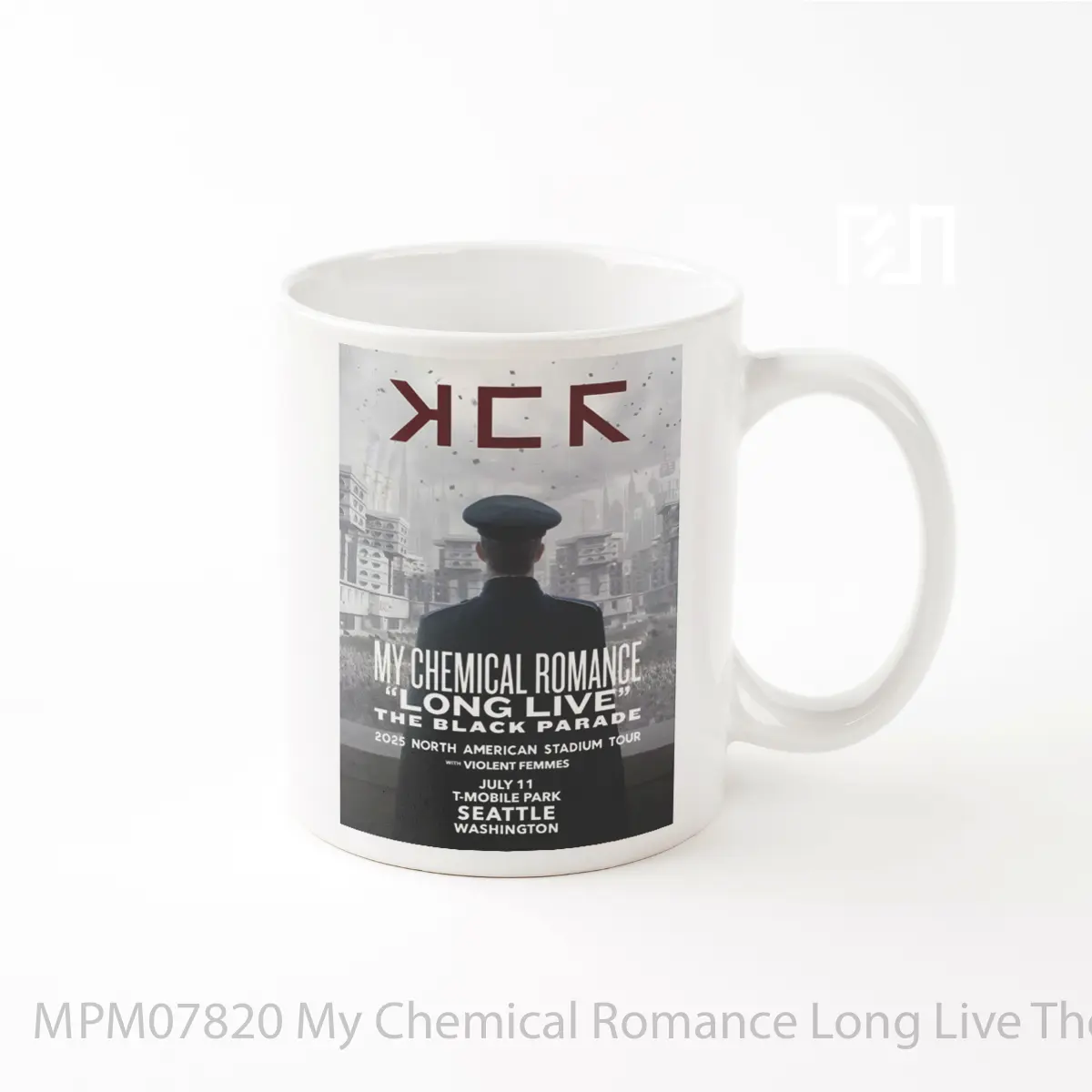 Mug My Chemical Romance Long Live The Black Parade Tour 2025 Seattle T Mobile Park MPM07820