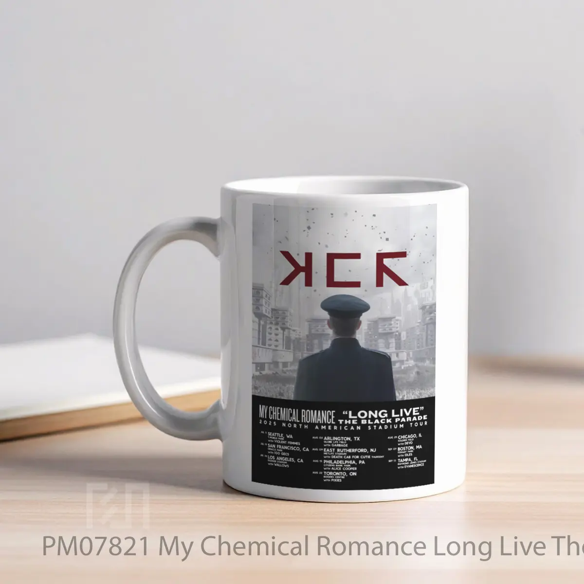 Mug My Chemical Romance Long Live The Black Parade Tour 2025 MPM07821 - All-side / Desain