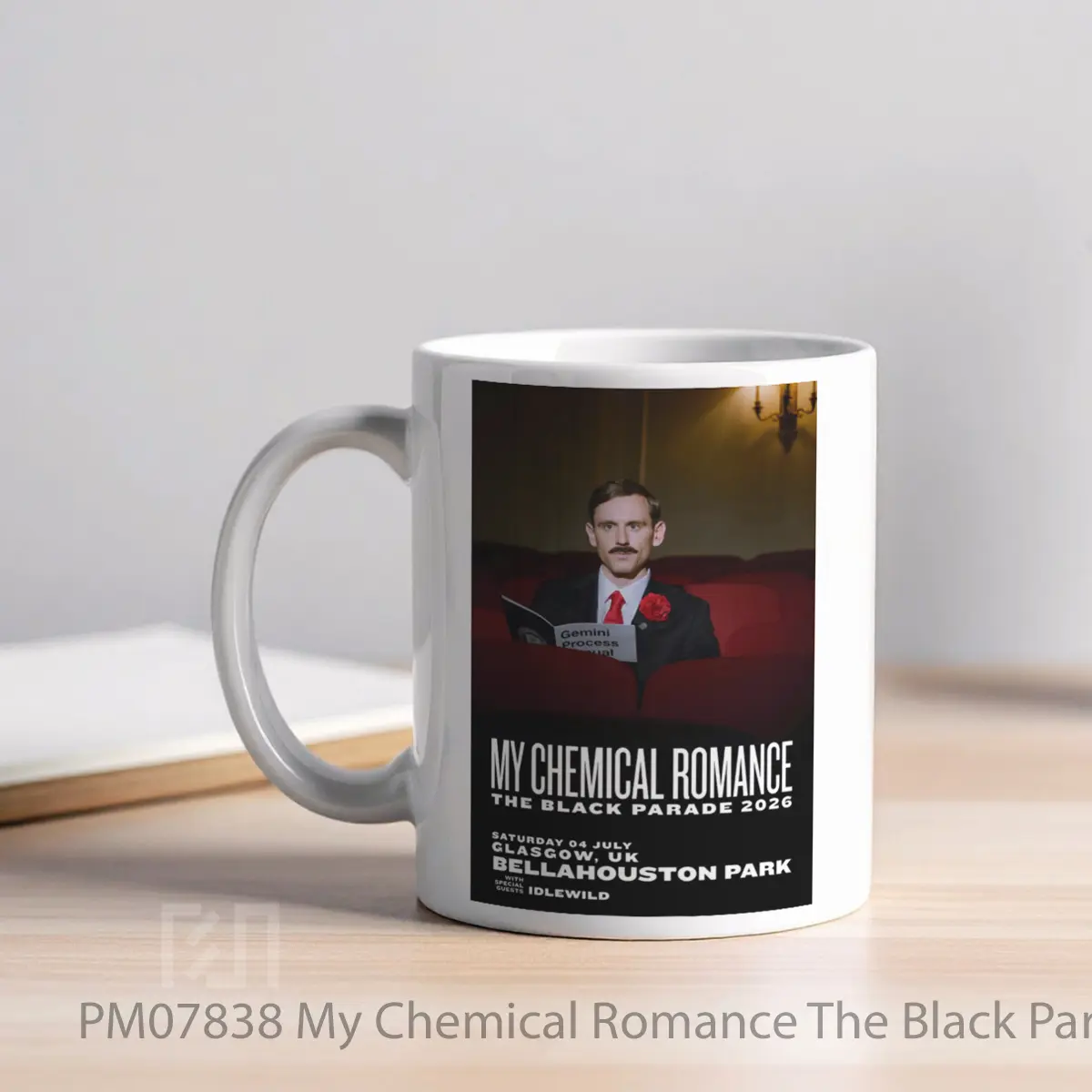 Mug My Chemical Romance The Black Parade 2026 Tour London 1 MPM07838 - All-side / Desain