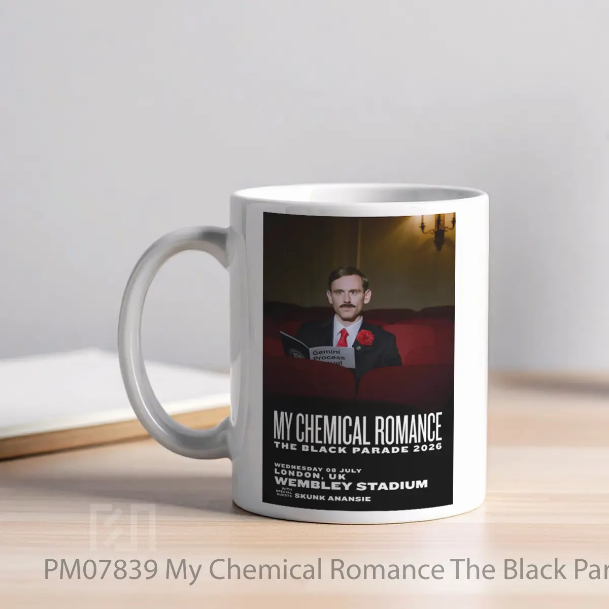Mug My Chemical Romance The Black Parade 2026 Tour London 2 MPM07839 - All-side / Desain