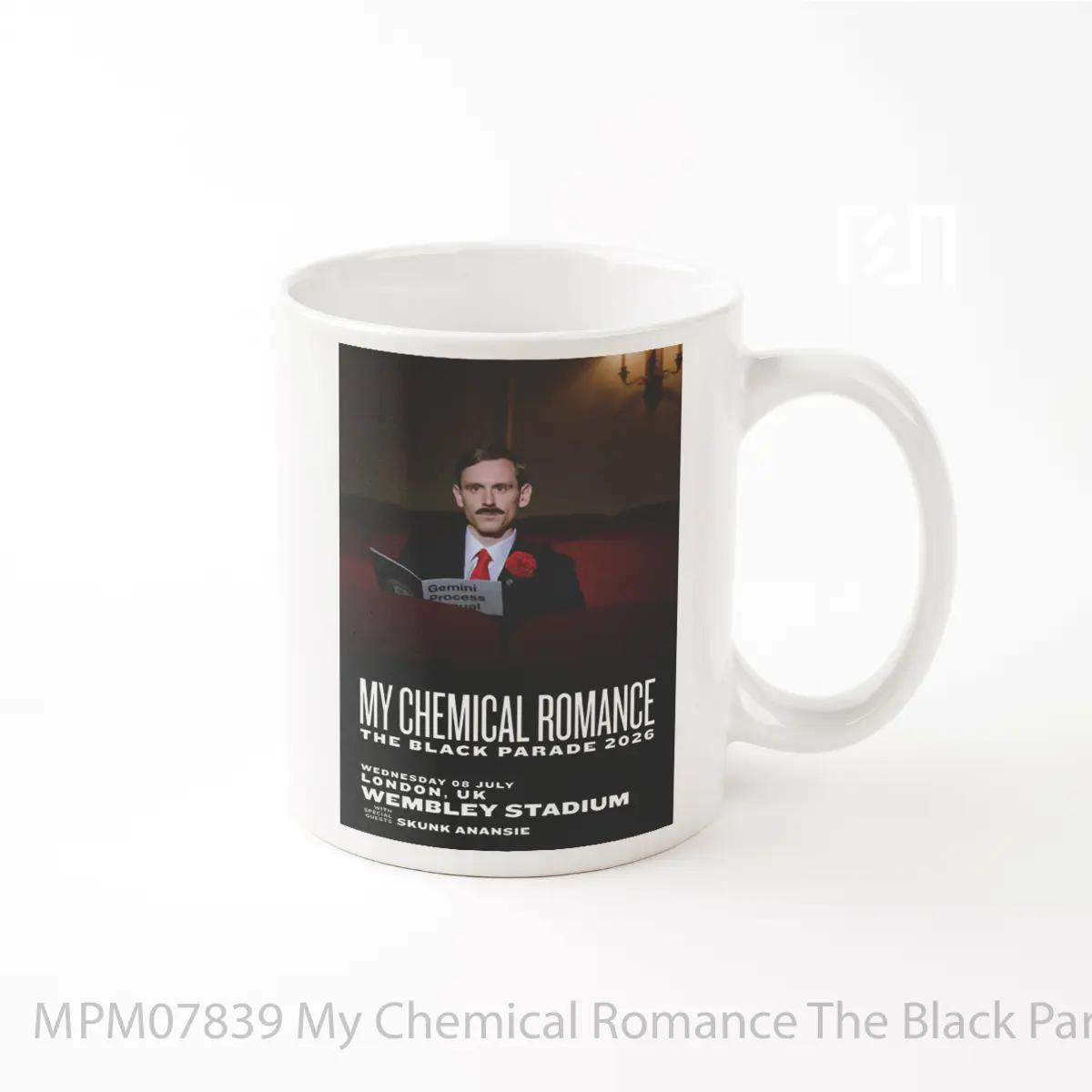 Mug My Chemical Romance The Black Parade 2026 Tour London 2 MPM07839