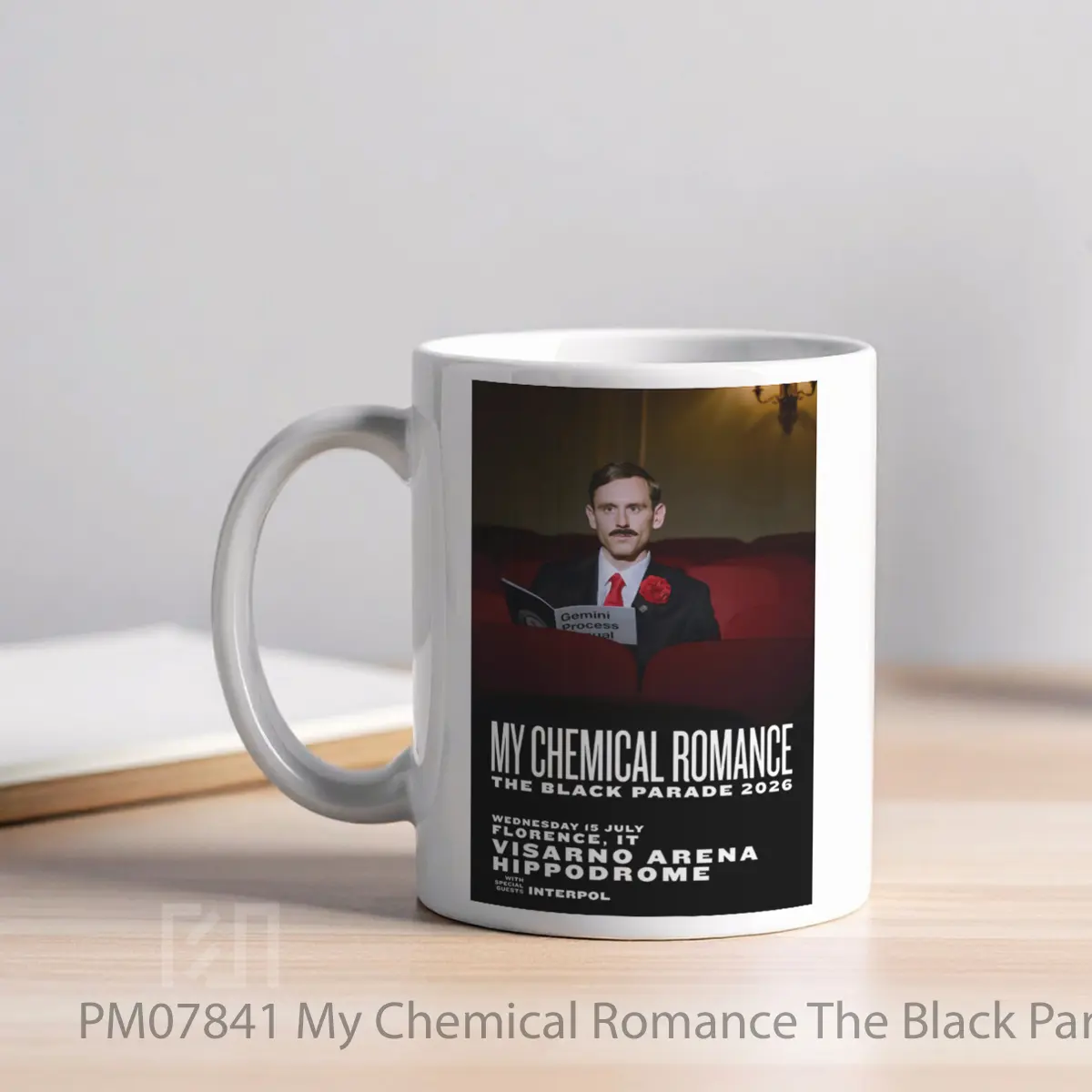 Mug My Chemical Romance The Black Parade 2026 Tour Madrid MPM07841 - All-side / Desain