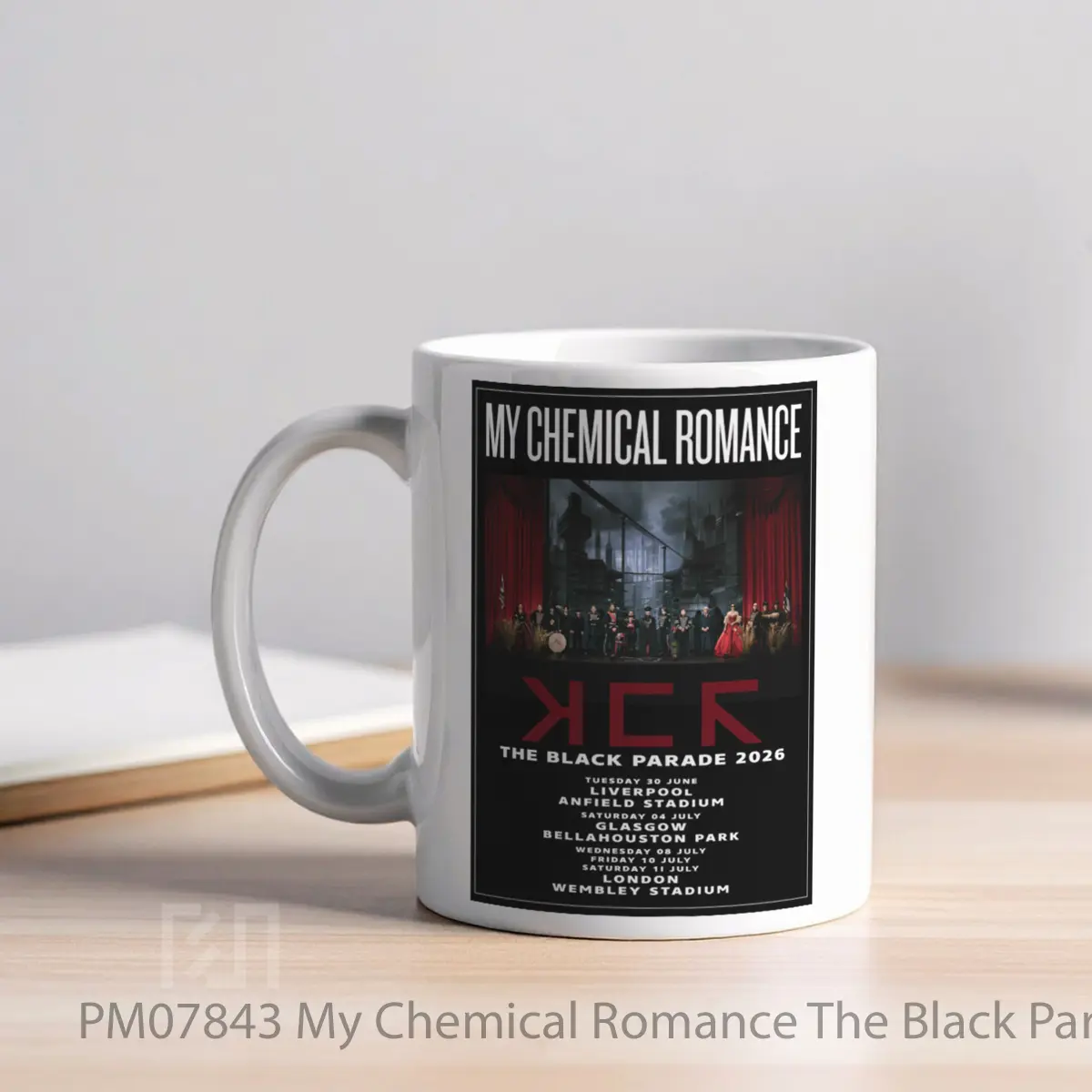 Mug My Chemical Romance The Black Parade 2026 Uk Stadium Tour MPM07843 - All-side / Desain