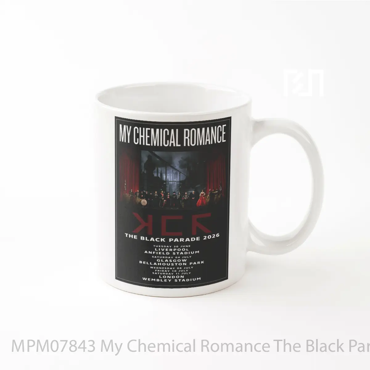 Mug My Chemical Romance The Black Parade 2026 Uk Stadium Tour MPM07843
