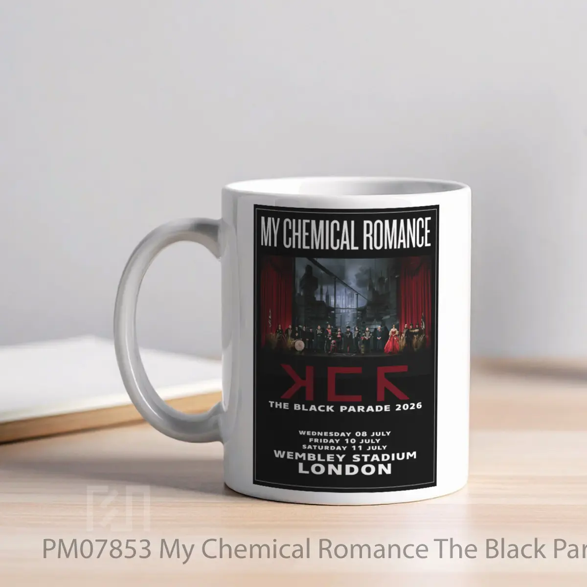 Mug My Chemical Romance The Black Parade Uk Tour 2026 MPM07853 - All-side / Desain