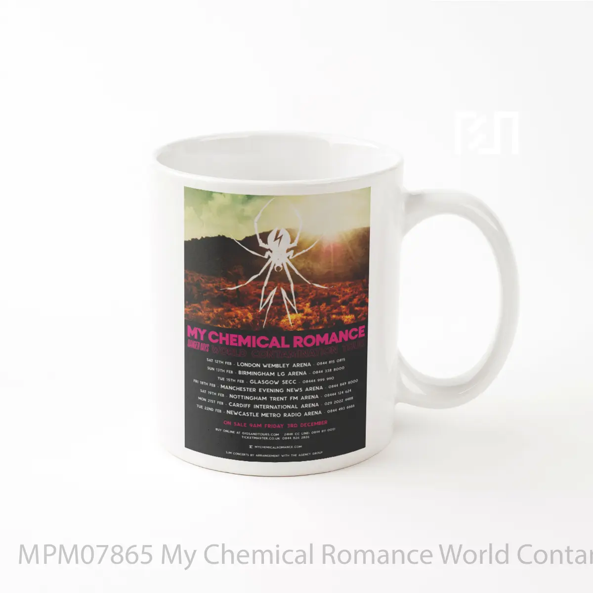 Mug My Chemical Romance World Contamination Tour 2011 MPM07865