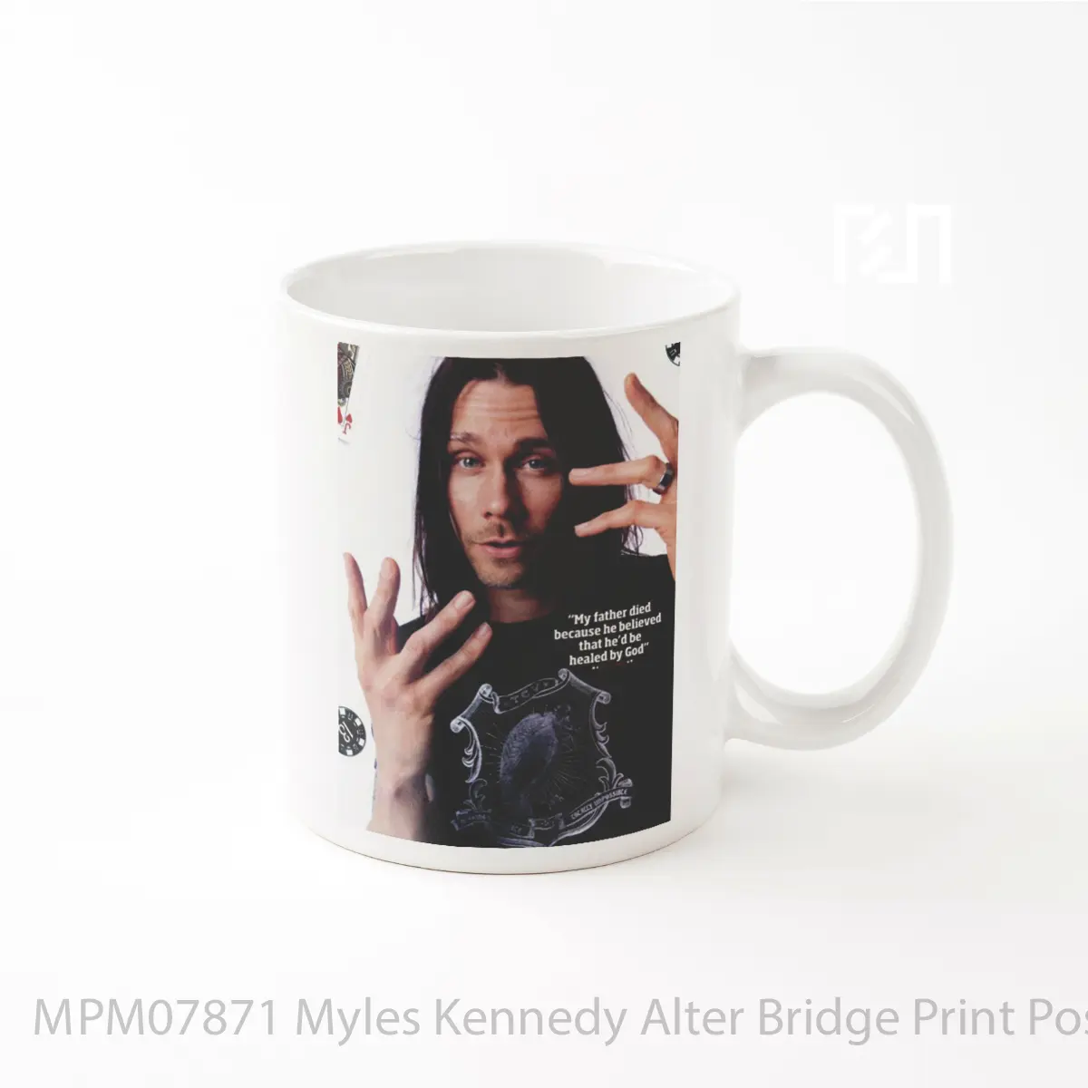 Mug Myles Kennedy Alter Bridge Print MPM07871