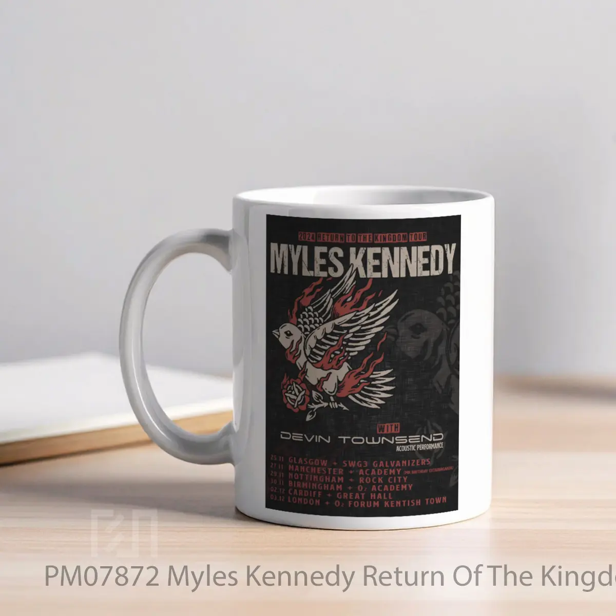 Mug Myles Kennedy Return Of The Kingdom Uk Tour 2024 MPM07872 - All-side / Desain