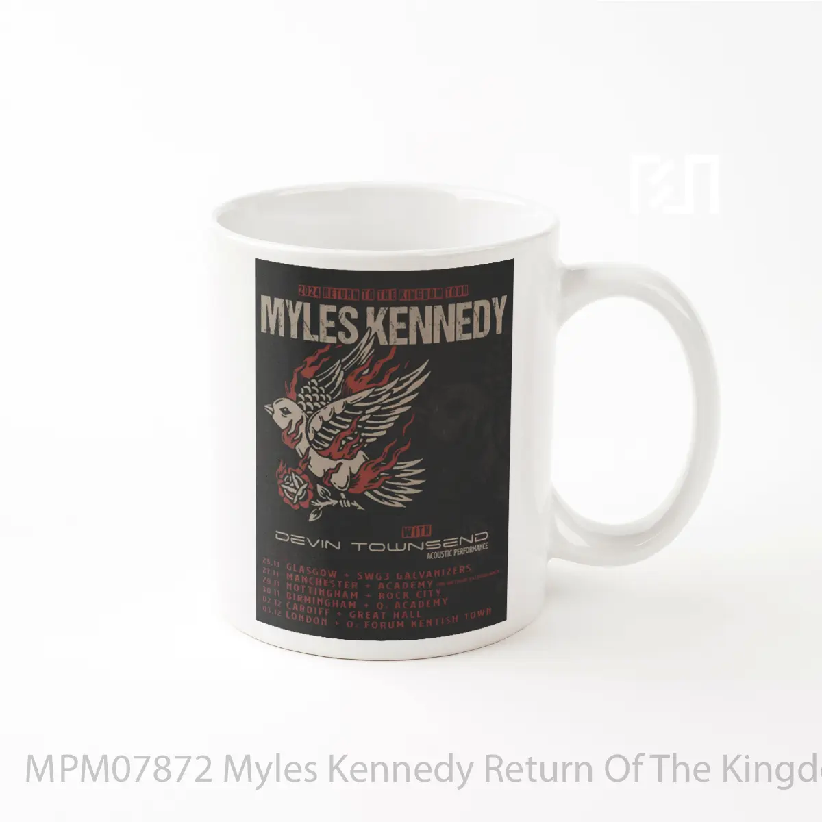 Mug Myles Kennedy Return Of The Kingdom Uk Tour 2024 MPM07872