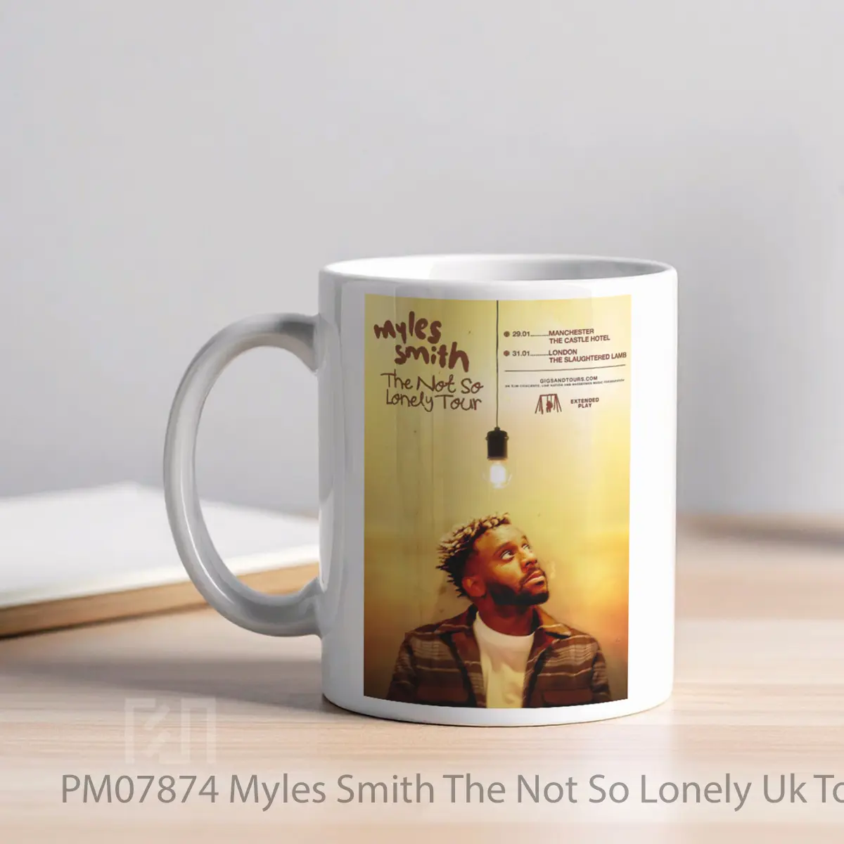 Mug Myles Smith The Not So Lonely Uk Tour 2024 MPM07874 - All-side / Desain