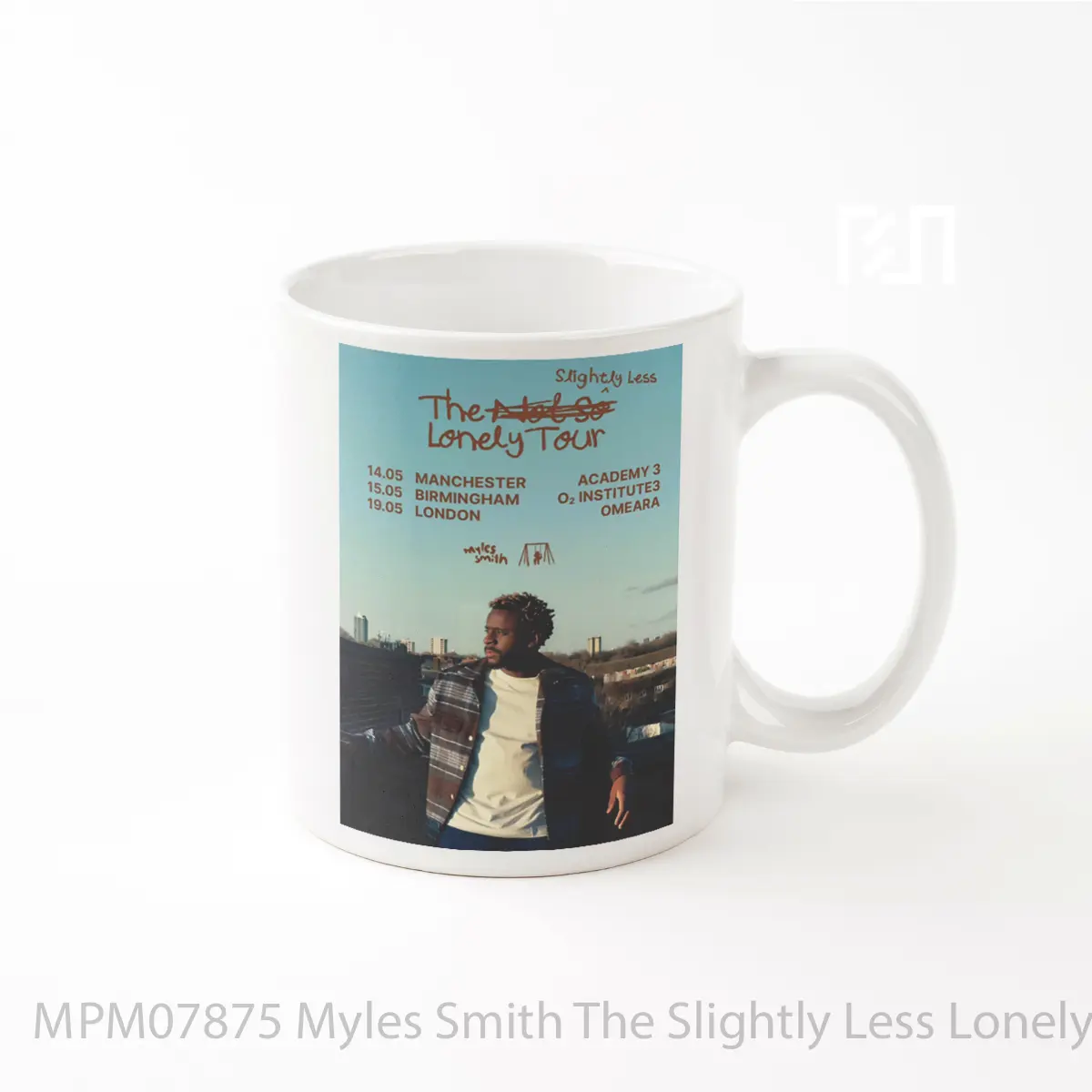 Mug Myles Smith The Slightly Less Lonely 2024 Tour MPM07875