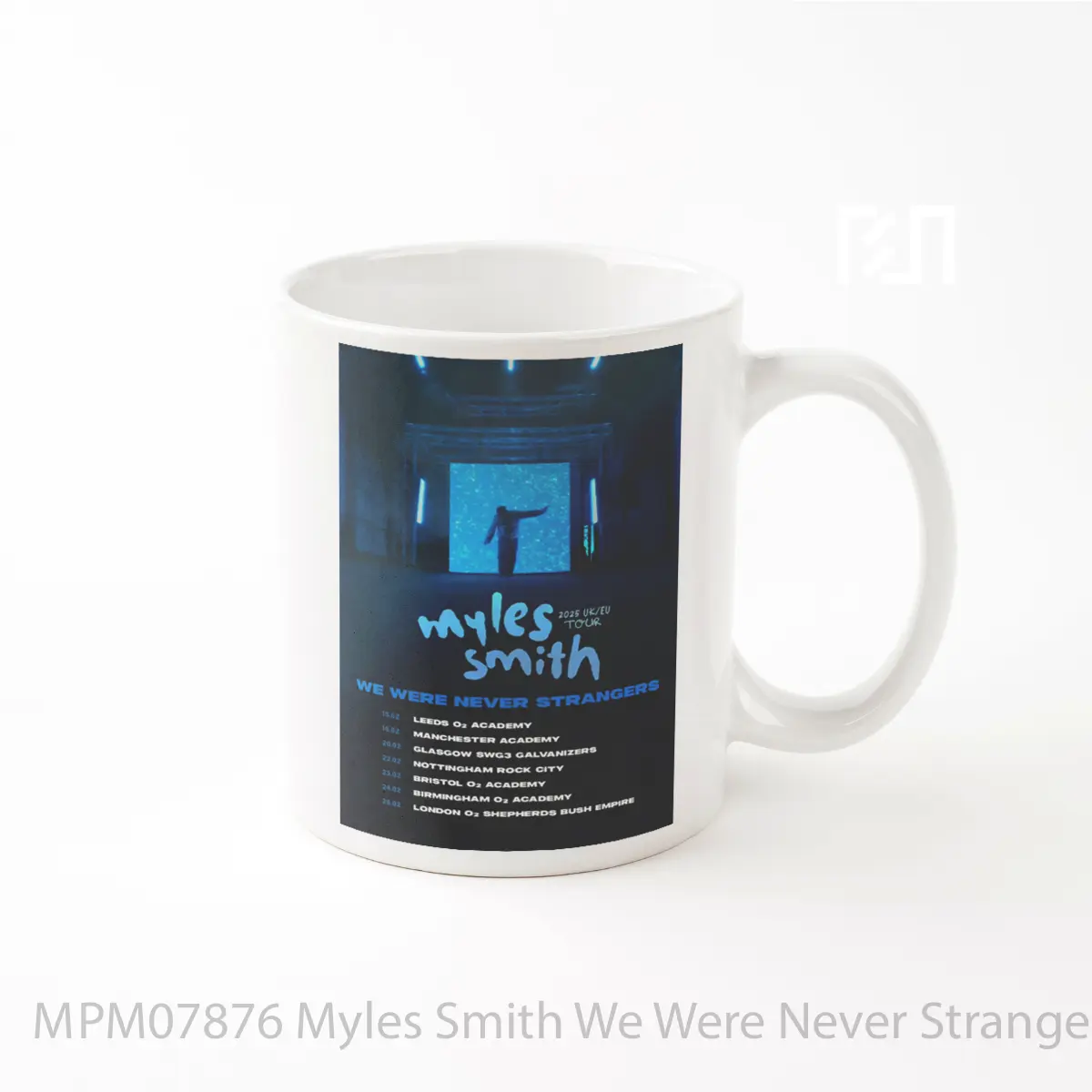 Mug Myles Smith We Were Never Strangers Uk Tour 2025 MPM07876