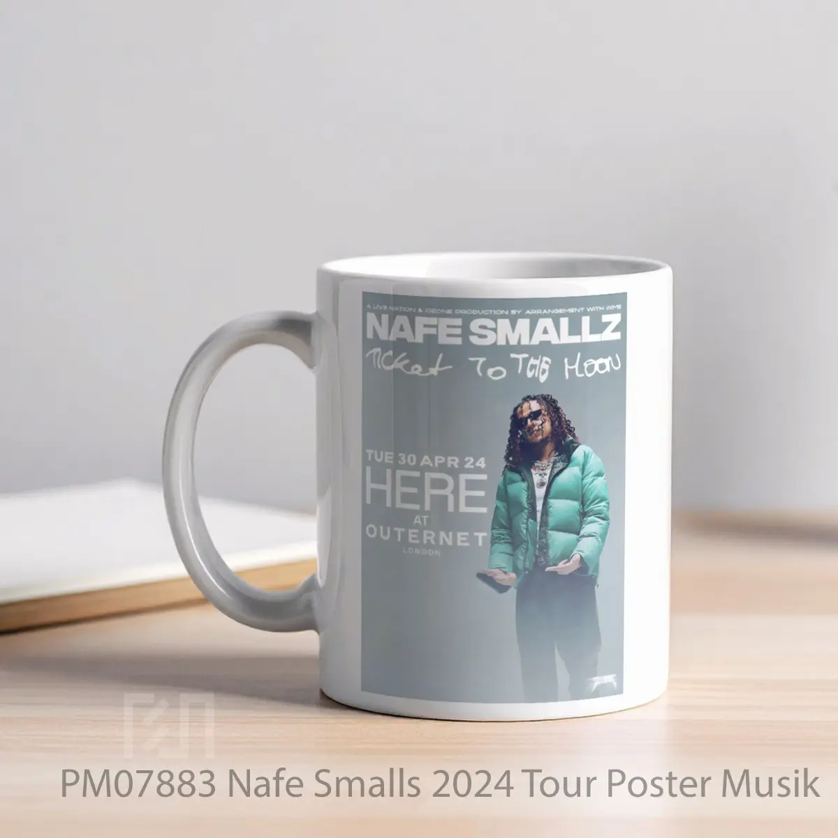 Mug Nafe Smalls 2024 Tour MPM07883 - All-side / Desain