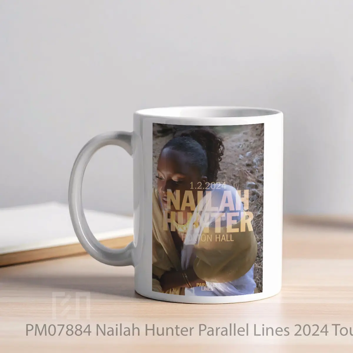 Mug Nailah Hunter Parallel Lines 2024 Tour MPM07884 - All-side / Desain