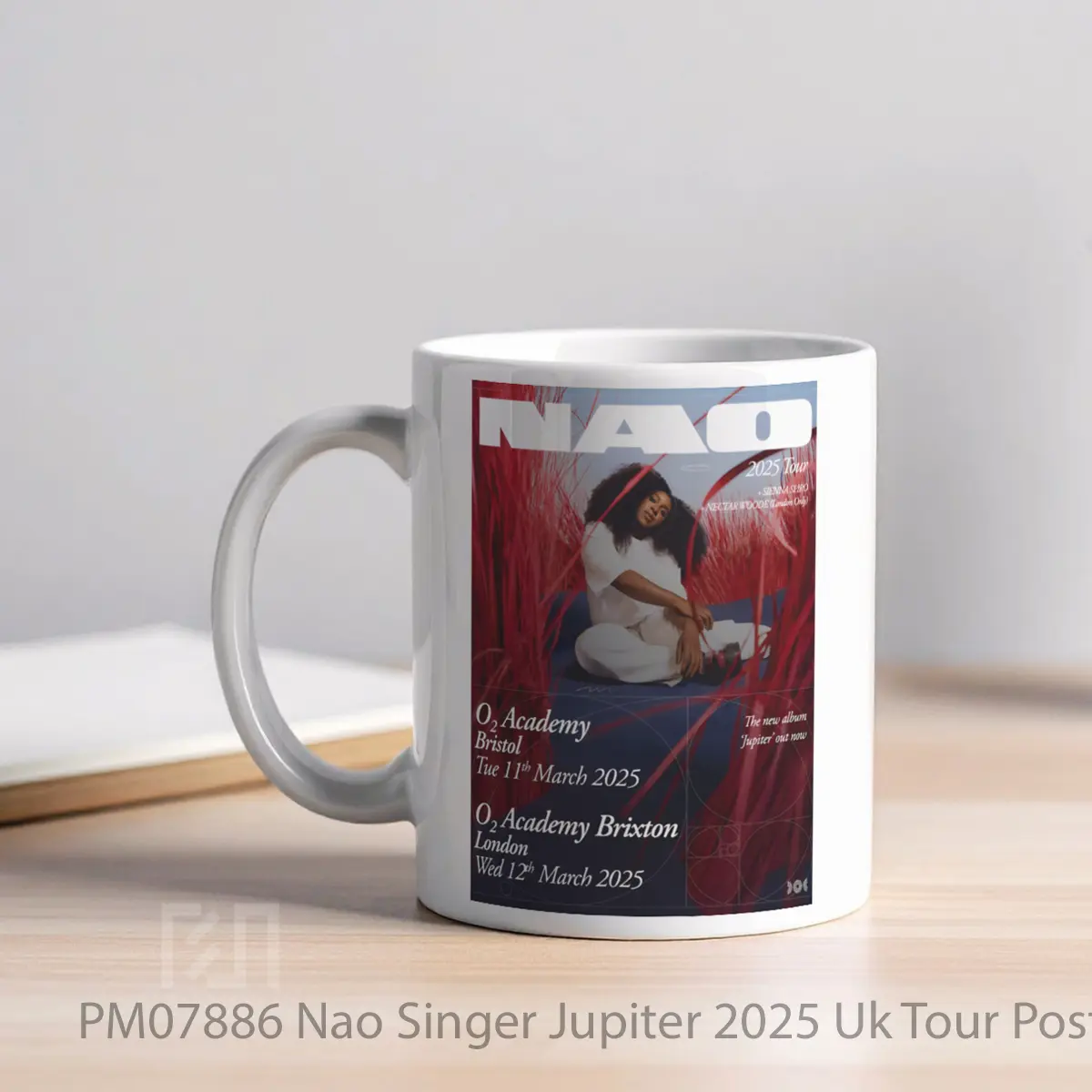 Mug Nao Singer Jupiter 2025 Uk Tour MPM07886 - All-side / Desain