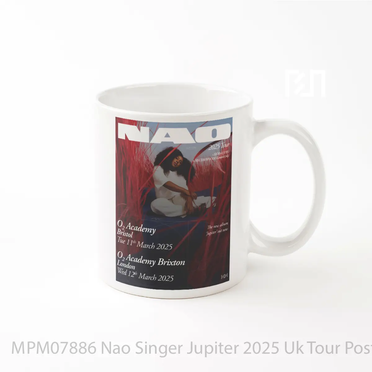 Mug Nao Singer Jupiter 2025 Uk Tour MPM07886