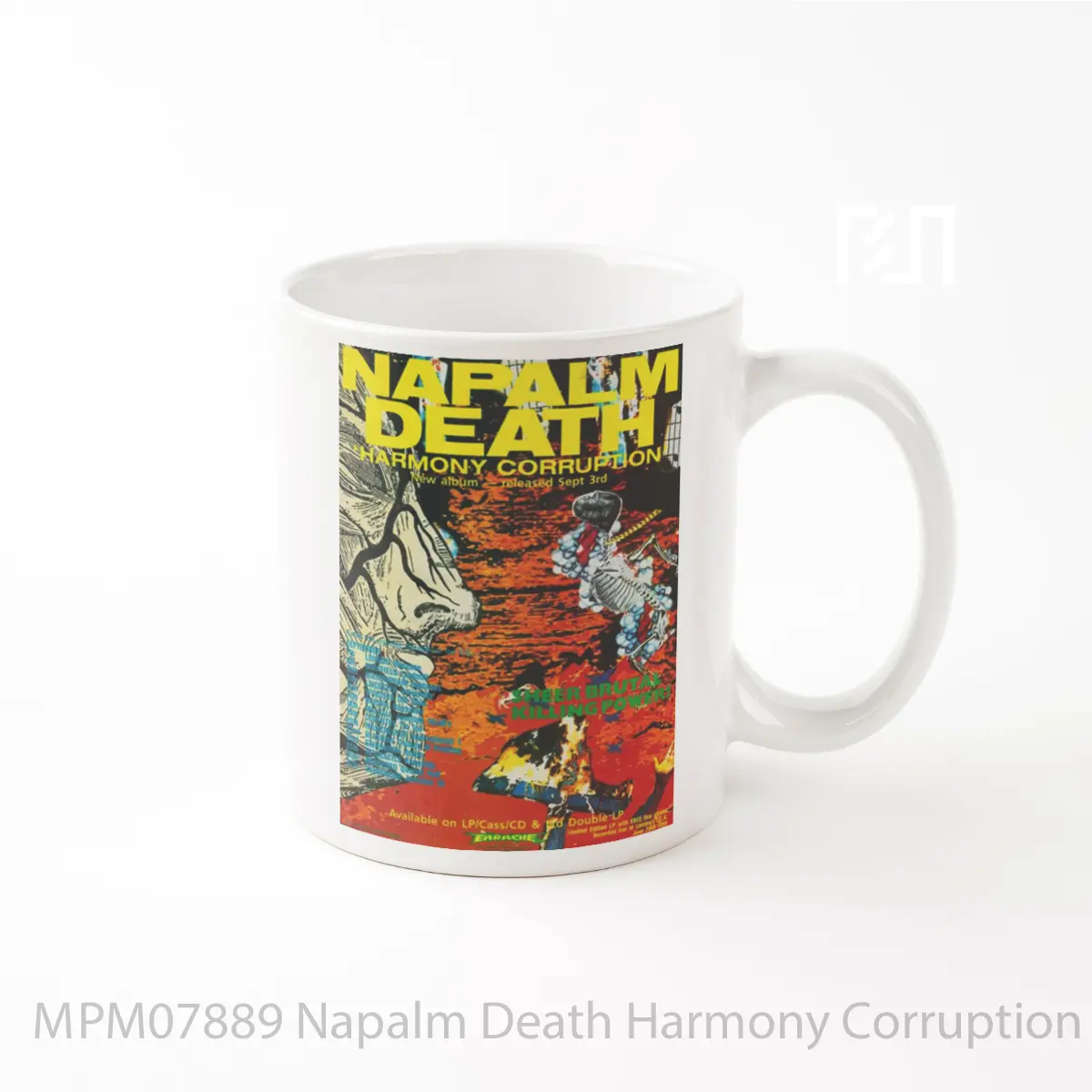 Mug Napalm Death Harmony Corruption Print MPM07889