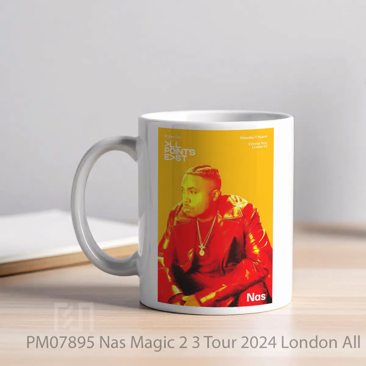 Mug Nas Magic 2 3 Tour 2024 London All Points East Festival MPM07895 - All-side / Desain